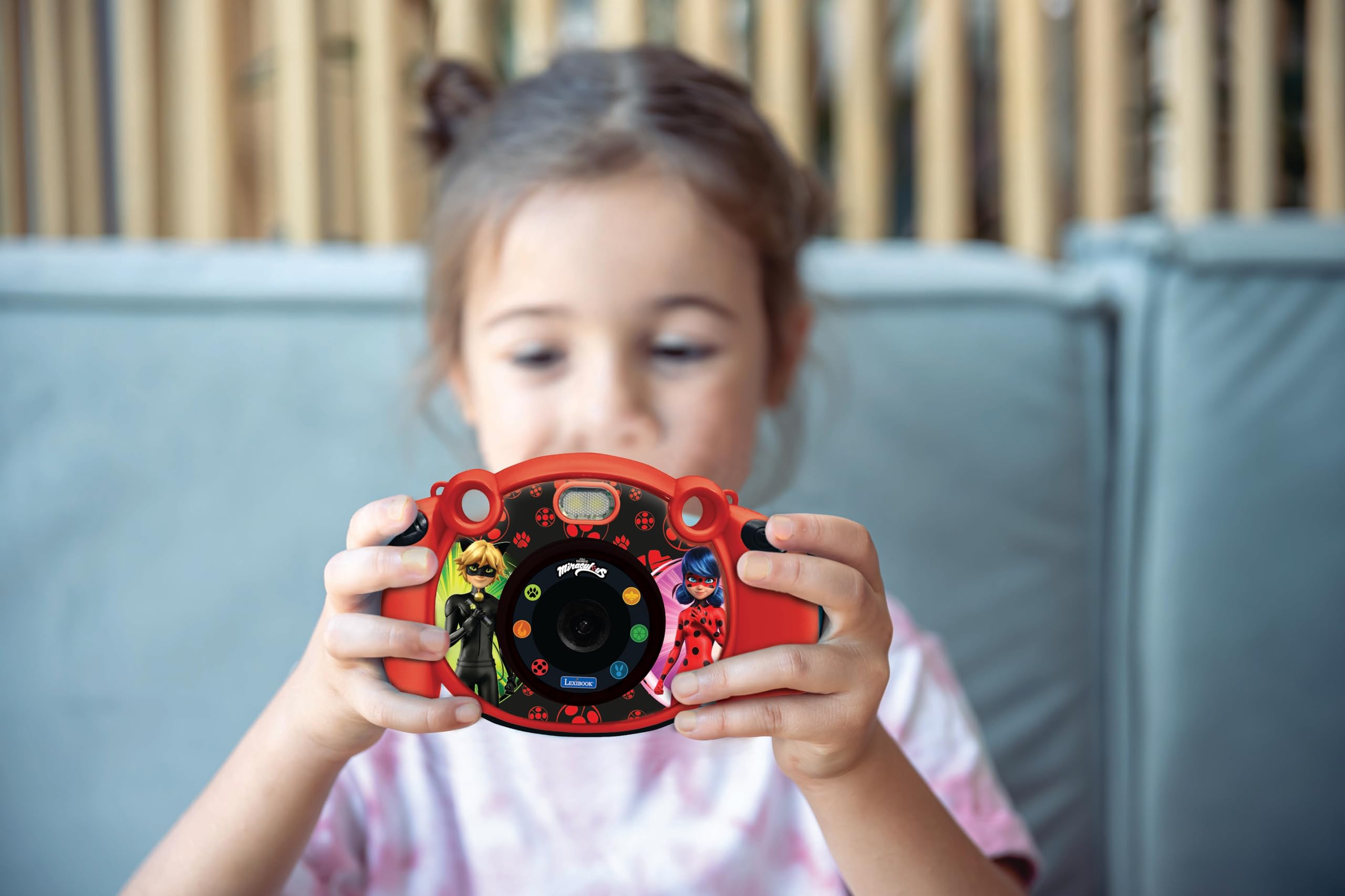 Foto 8 pulgar | Cámara Lexibook Miraculous 4 En 1 Para Niños Con Tarjeta Sd De 32 Gb Incluida - Venta Internacional.