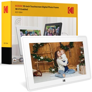 Foto 1 | Marco De Fotos Digital Kodak Con Pantalla Táctil De 10 Pulgadas Y 16 Gb, Blanco - Venta Internacional.