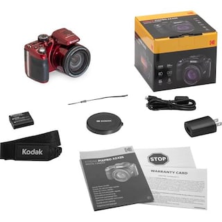 Foto 4 | Cámara Digital Kodak Pixpro Az425 20mp 42x Zoom Roja - Venta Internacional.