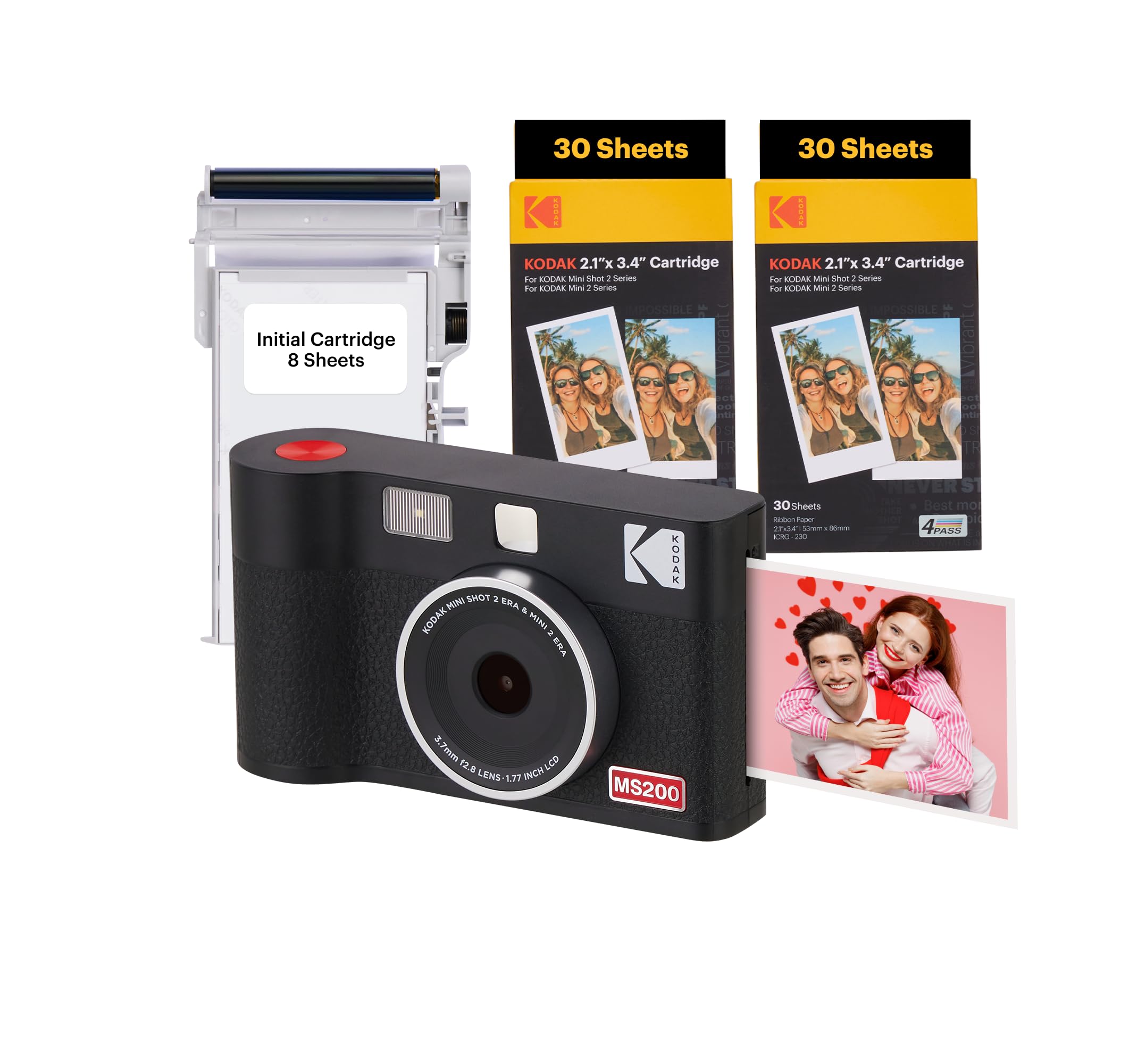 Foto 1 | Cámara Instantánea E Impresora Fotográfica Kodak Mini Shot 2 Era - Venta Internacional.