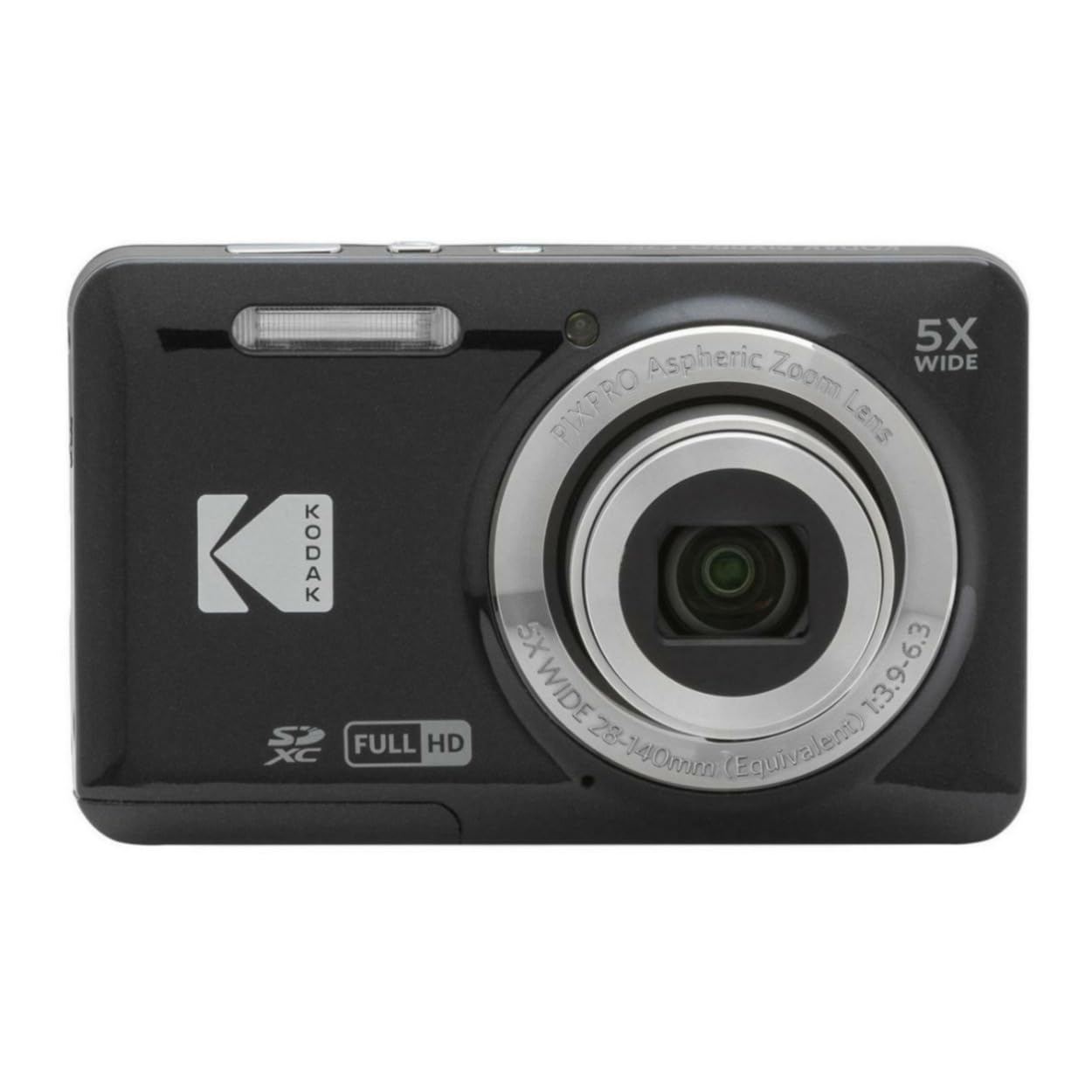 Foto 3 pulgar | Cámara Digital Kodak Pixpro Friendly Zoom Fz55 Black - Venta Internacional.
