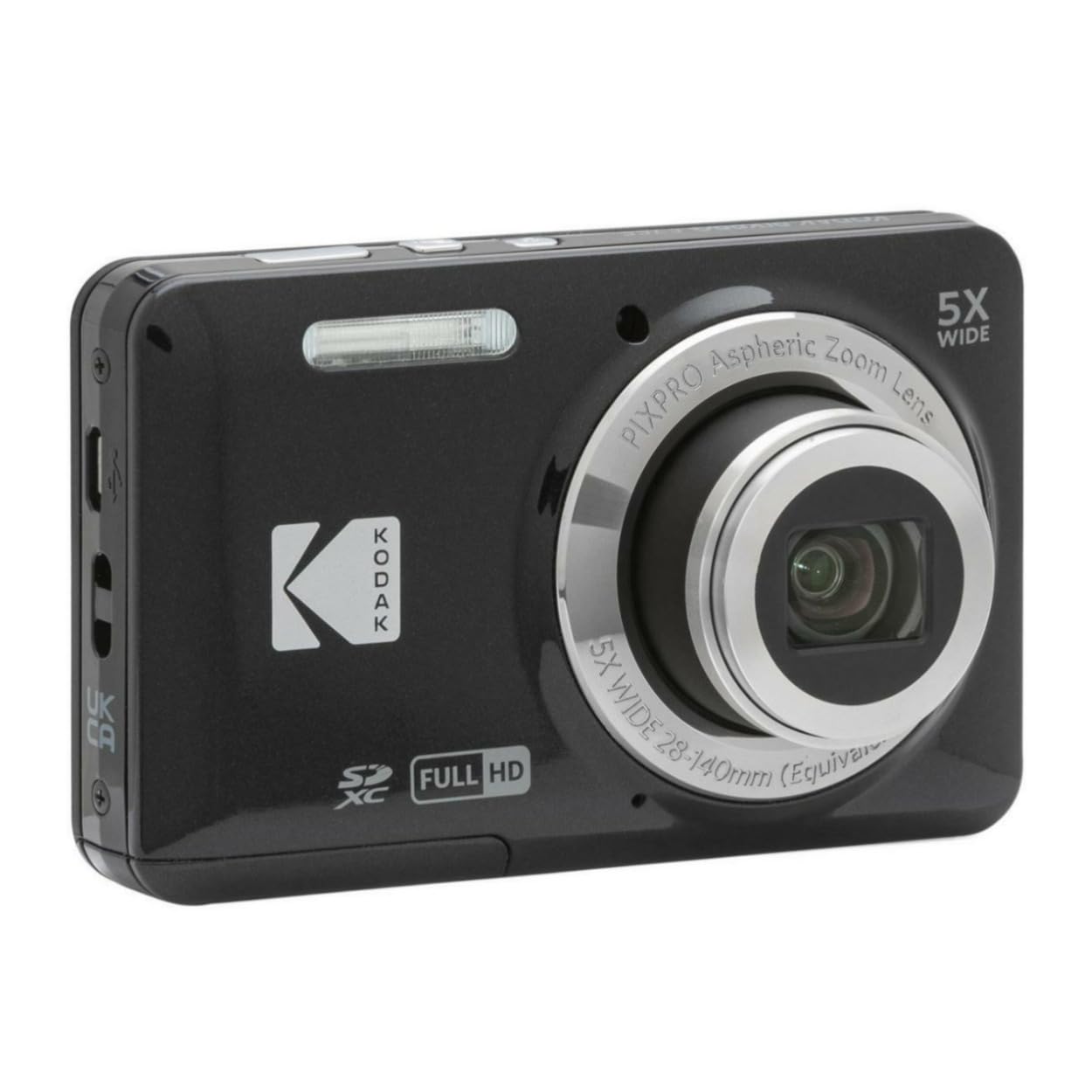 Foto 6 pulgar | Cámara Digital Kodak Pixpro Friendly Zoom Fz55 Black - Venta Internacional.