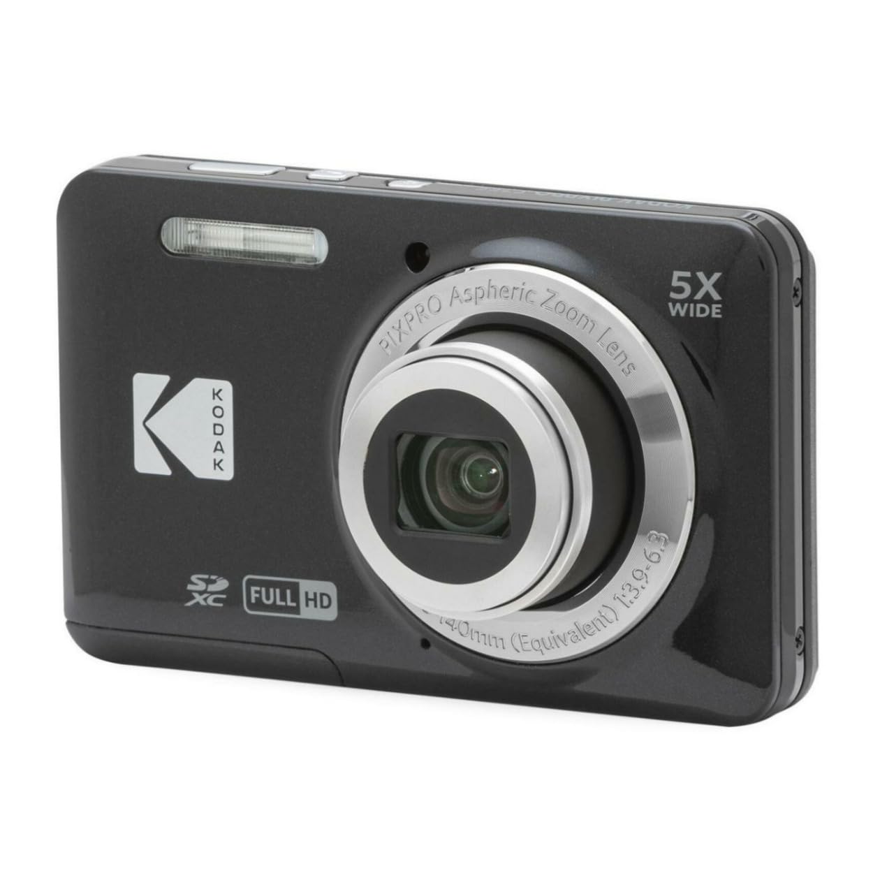 Foto 7 pulgar | Cámara Digital Kodak Pixpro Friendly Zoom Fz55 Black - Venta Internacional.