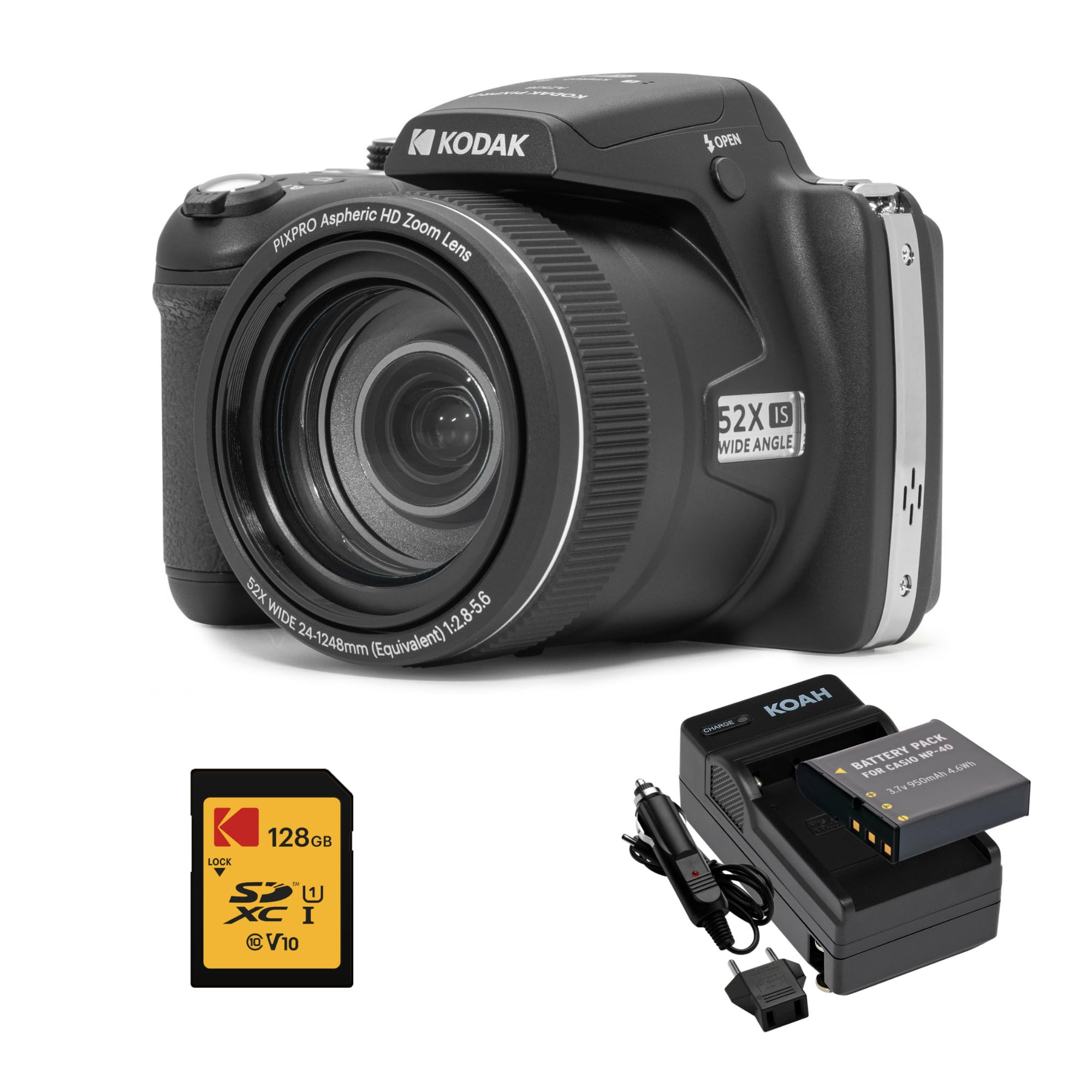 Foto 1 | Cámara Digital Kodak Pixpro Az528 16mp Astro Zoom 52x - Venta Internacional.