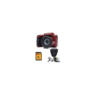 Foto 3 | Cámara Digital Kodak Pixpro Az425 Astro Zoom 20mp Roja - Venta Internacional.
