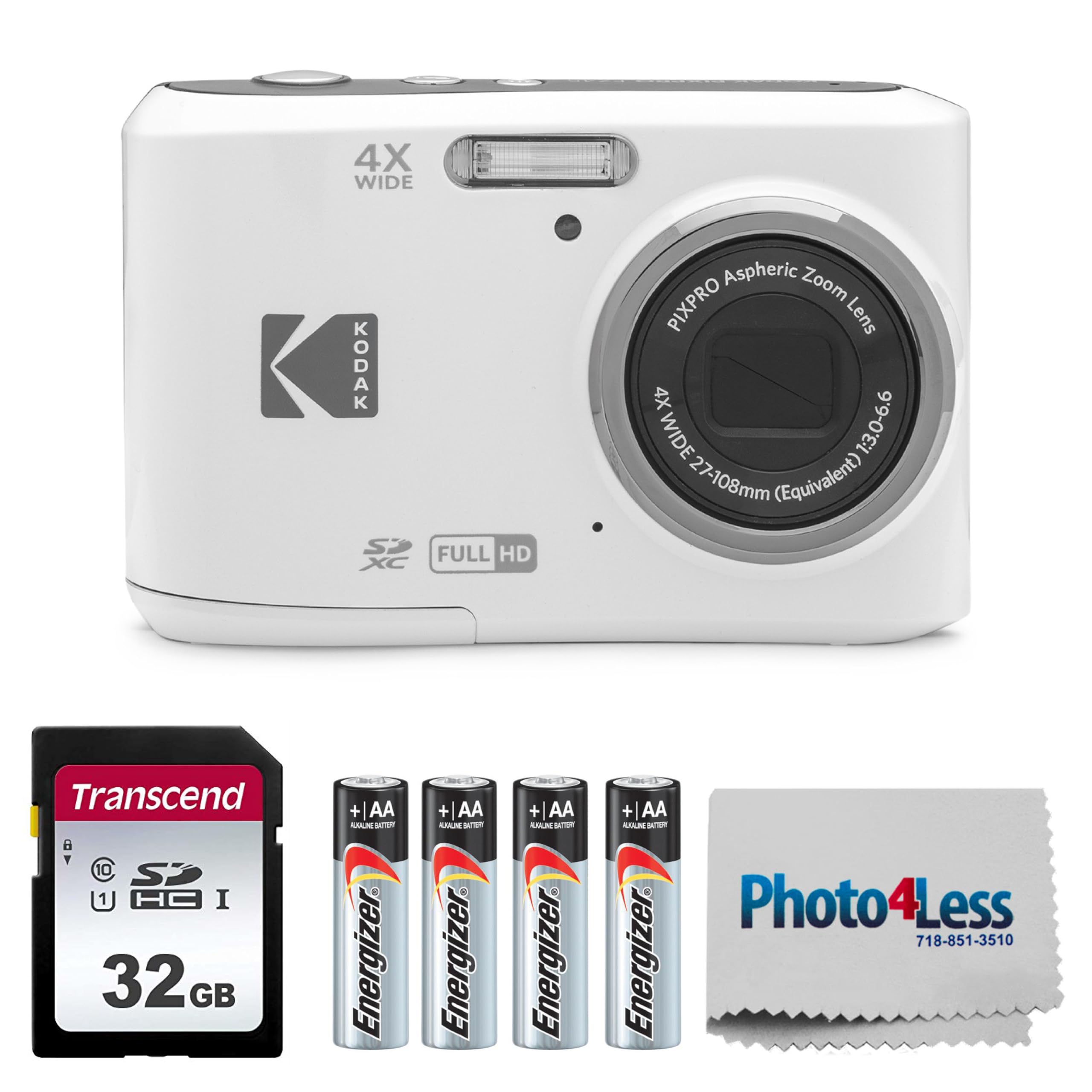 Foto 1 | Cámara Digital Kodak Pixpro Fz45, 16 Mp, Zoom 4x, 27 Mm, Lcd De 2,7 Pulgadas - Venta Internacional.