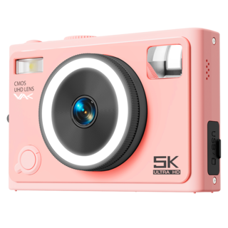 Foto 1 | Camara Digital Vak F3l 5k 2 Lentes Selfie Aro Luz Wifi 64mp