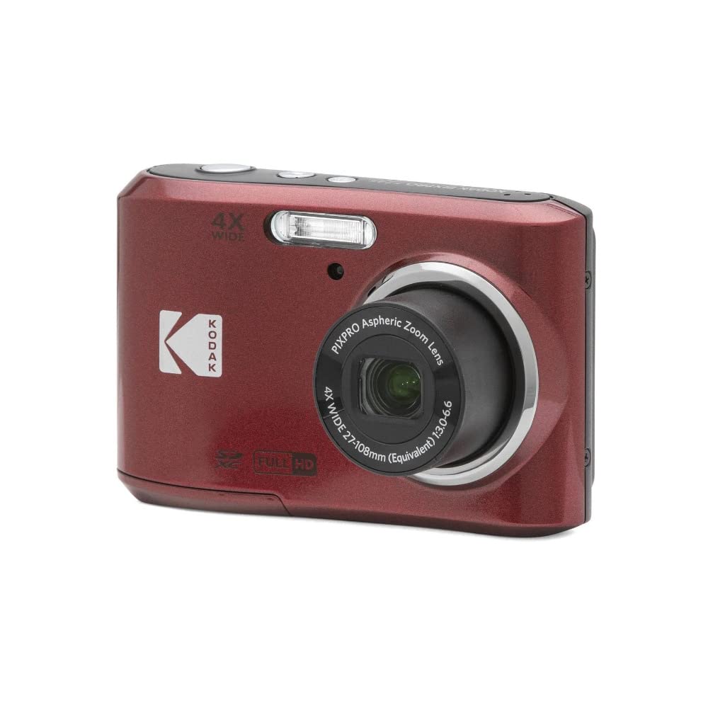 Foto 3 pulgar | Cámara Digital Kodak Pixpro Fz45 Friendly Zoom Red 16mp - Venta Internacional.