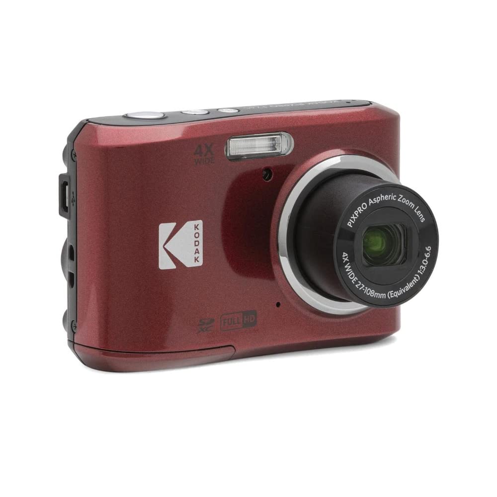 Foto 8 pulgar | Cámara Digital Kodak Pixpro Fz45 Friendly Zoom Red 16mp - Venta Internacional.