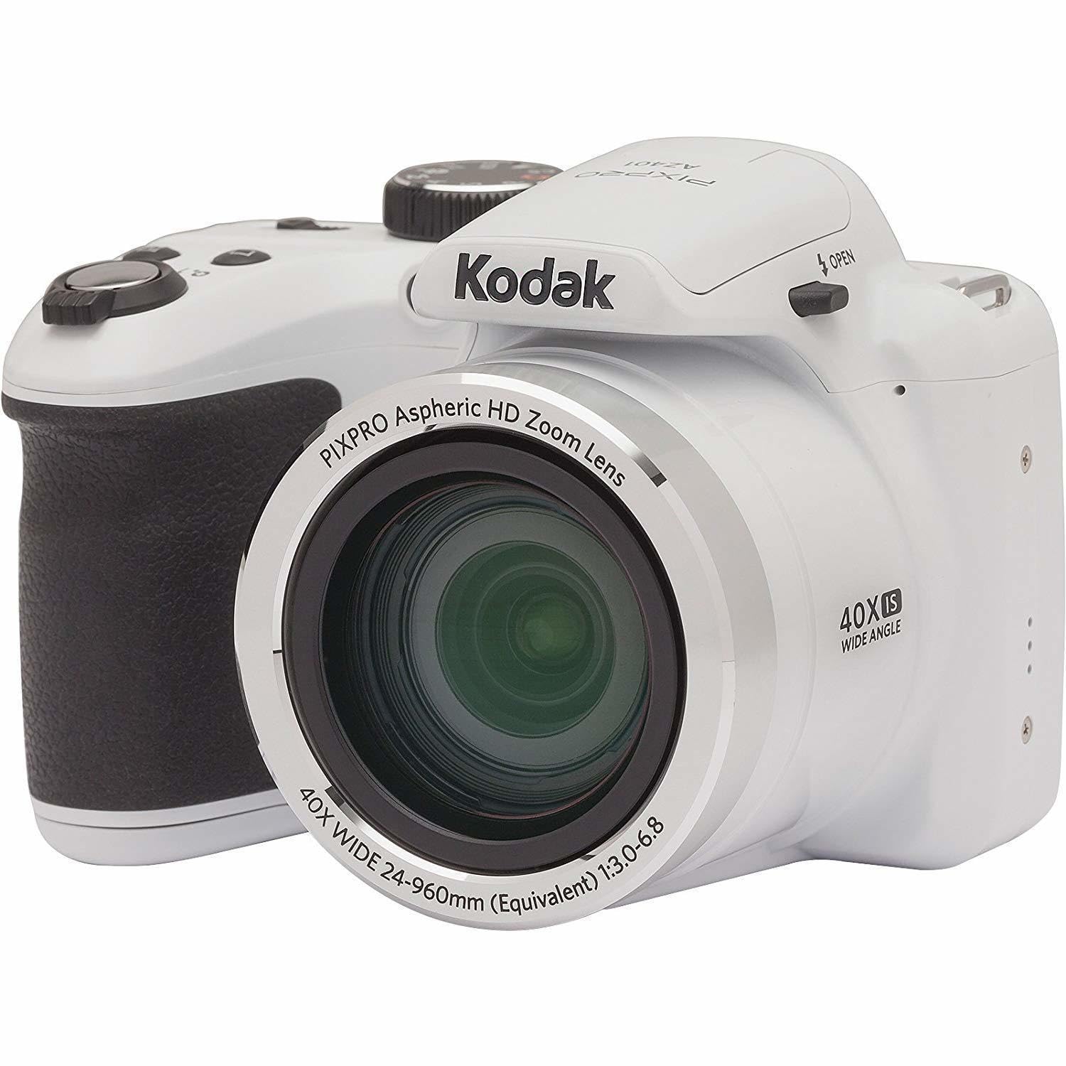 Foto 7 pulgar | Cámara Digital Kodak Pixpro Az401wh Con Zoom De 16 Mp Y 40x Con Accesorios - Venta Internacional.