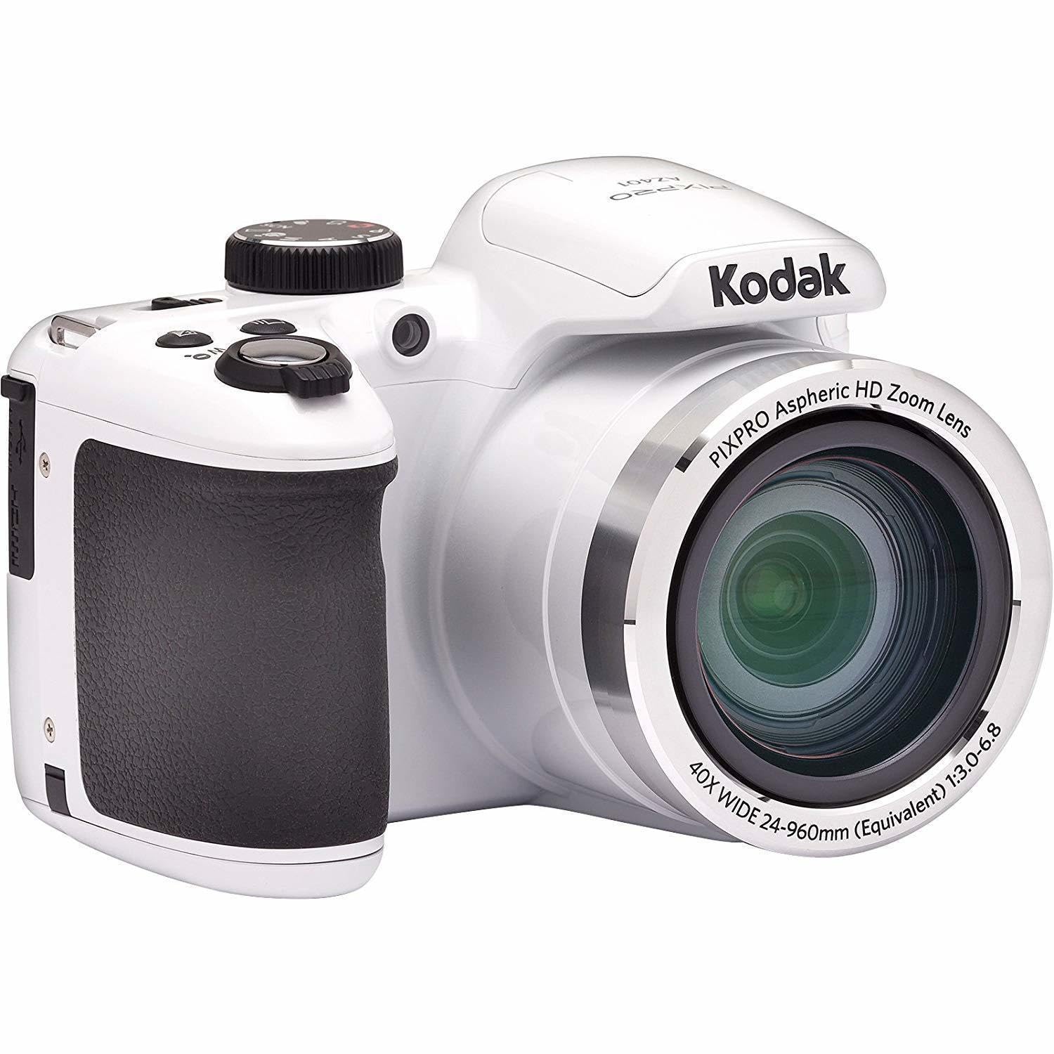 Foto 8 pulgar | Cámara Digital Kodak Pixpro Az401wh Con Zoom De 16 Mp Y 40x Con Accesorios - Venta Internacional.