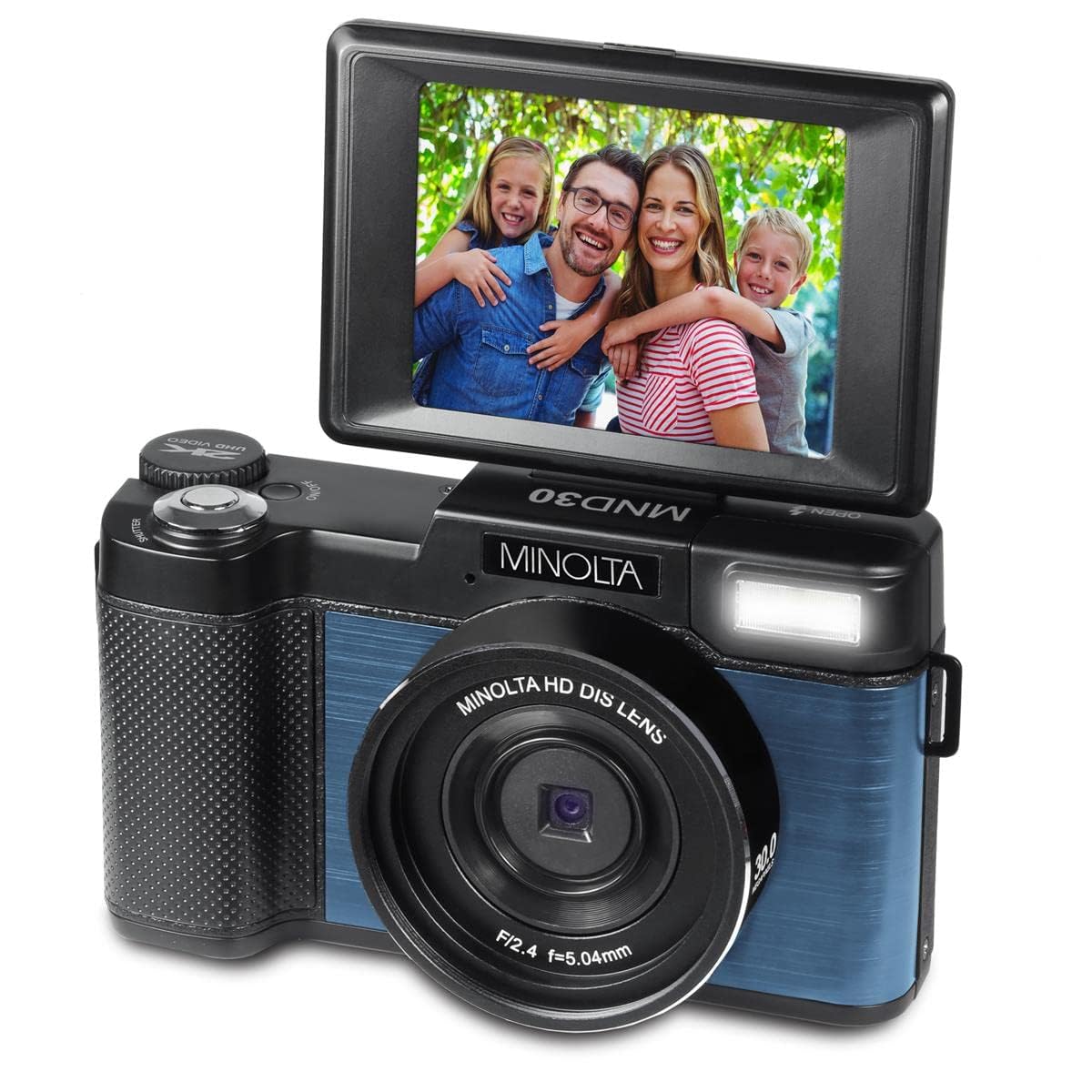 Foto 3 | Cámara Digital Minolta Mnd30 30mp 2.7k Qhd 3.0 Pantalla Lcd - Venta Internacional.
