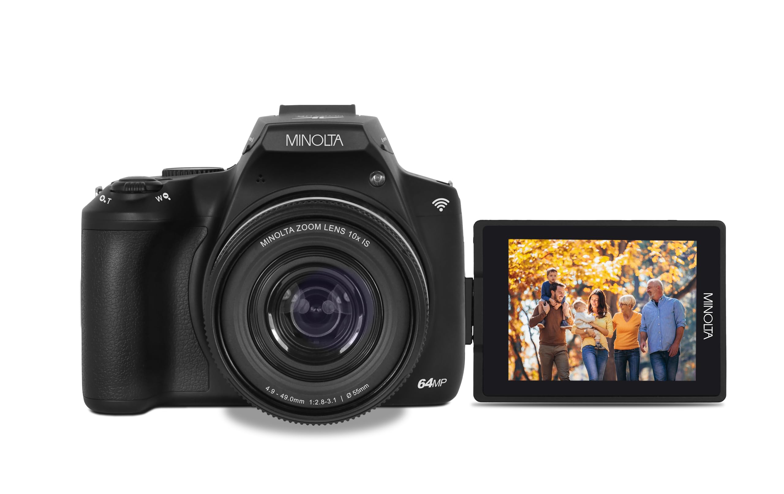 Foto 4 | Cámara Digital Minolta De 64 Mp Con Enfoque Automático, Zoom 10x, 4k Ultra Hd - Venta Internacional.