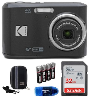 Foto 1 | Cámara Digital Kodak Pixpro Fz45 Con Tarjeta De Memoria De 32 Gb Negra - Venta Internacional.
