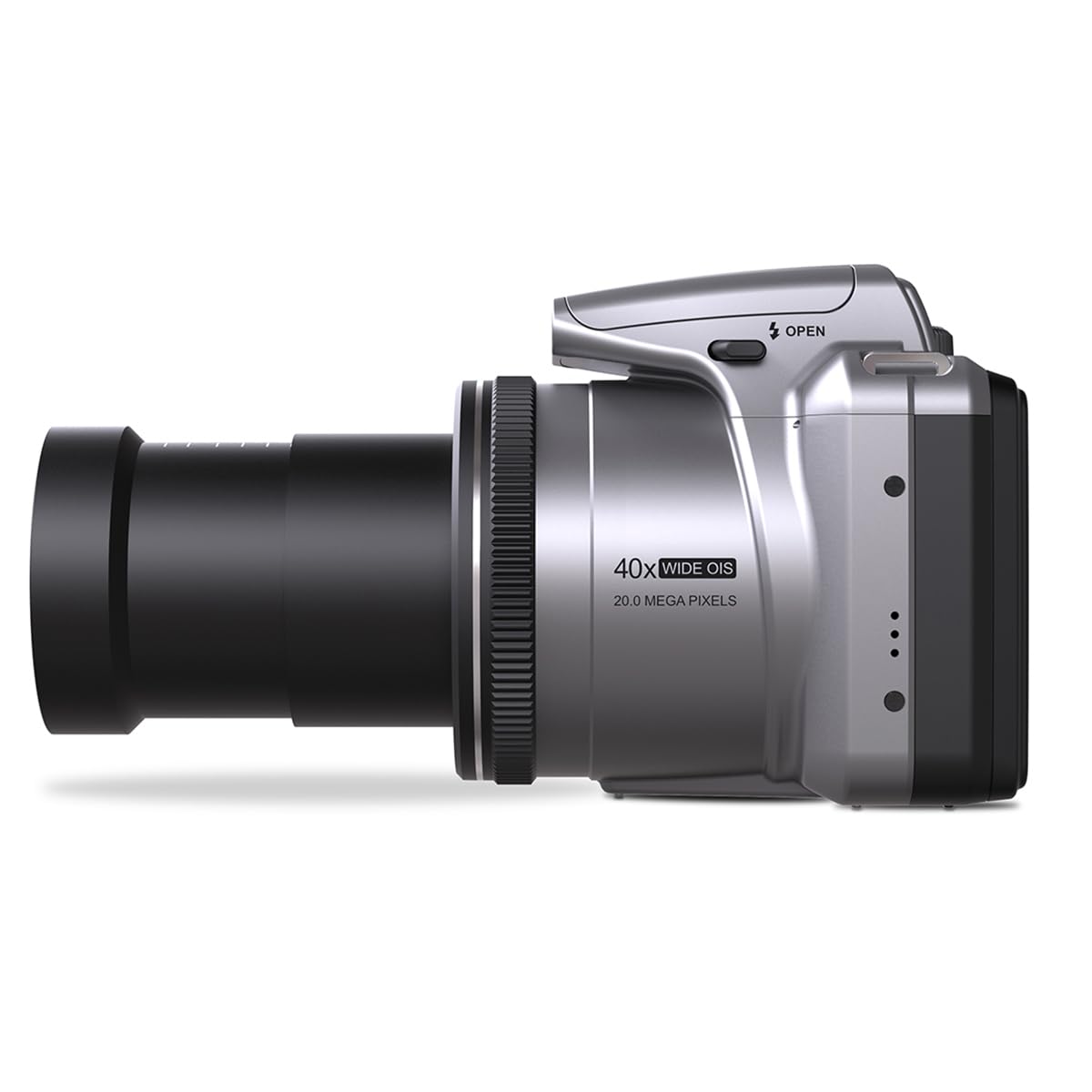 Foto 7 | Cámara Minolta Proshot Mn40z De 20 Mp Full Hd Con Zoom 40x Plateada - Venta Internacional.