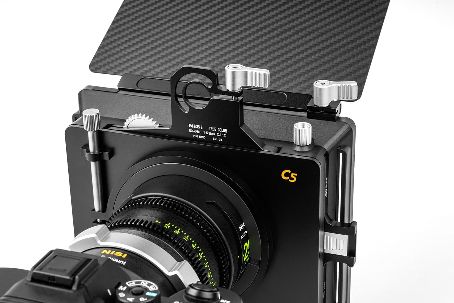 Foto 3 pulgar | Kit De Inicio Nisi Cinema C5 De Matte Box Para Lentes De 95 Mm Con Filtros - Venta Internacional.
