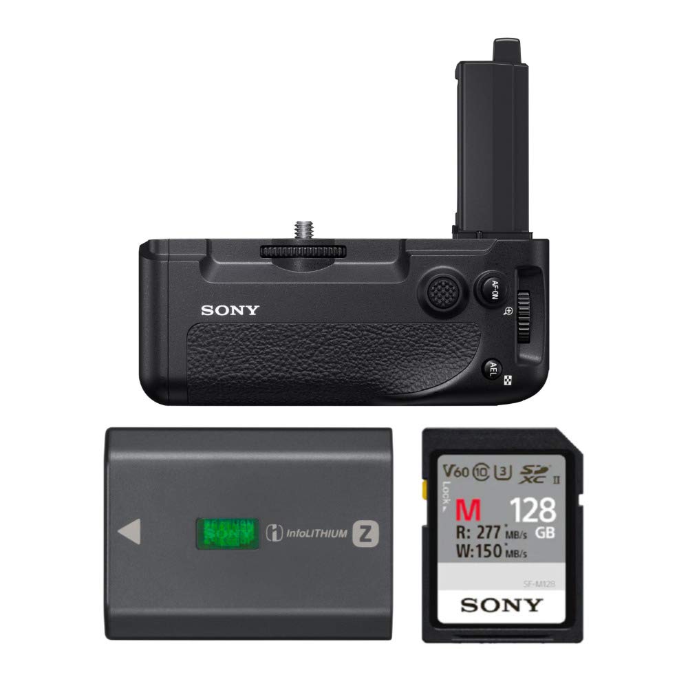 Empuñadura Vertical Sony Vg-c4em Para Sony Alpha 7r Iv Con Batería - Venta Internacional.