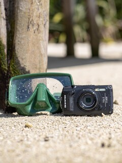 Foto 4 | Cámara Submarina Om System Tough Tg-7 Negra Impermeable 15 M - Venta Internacional.