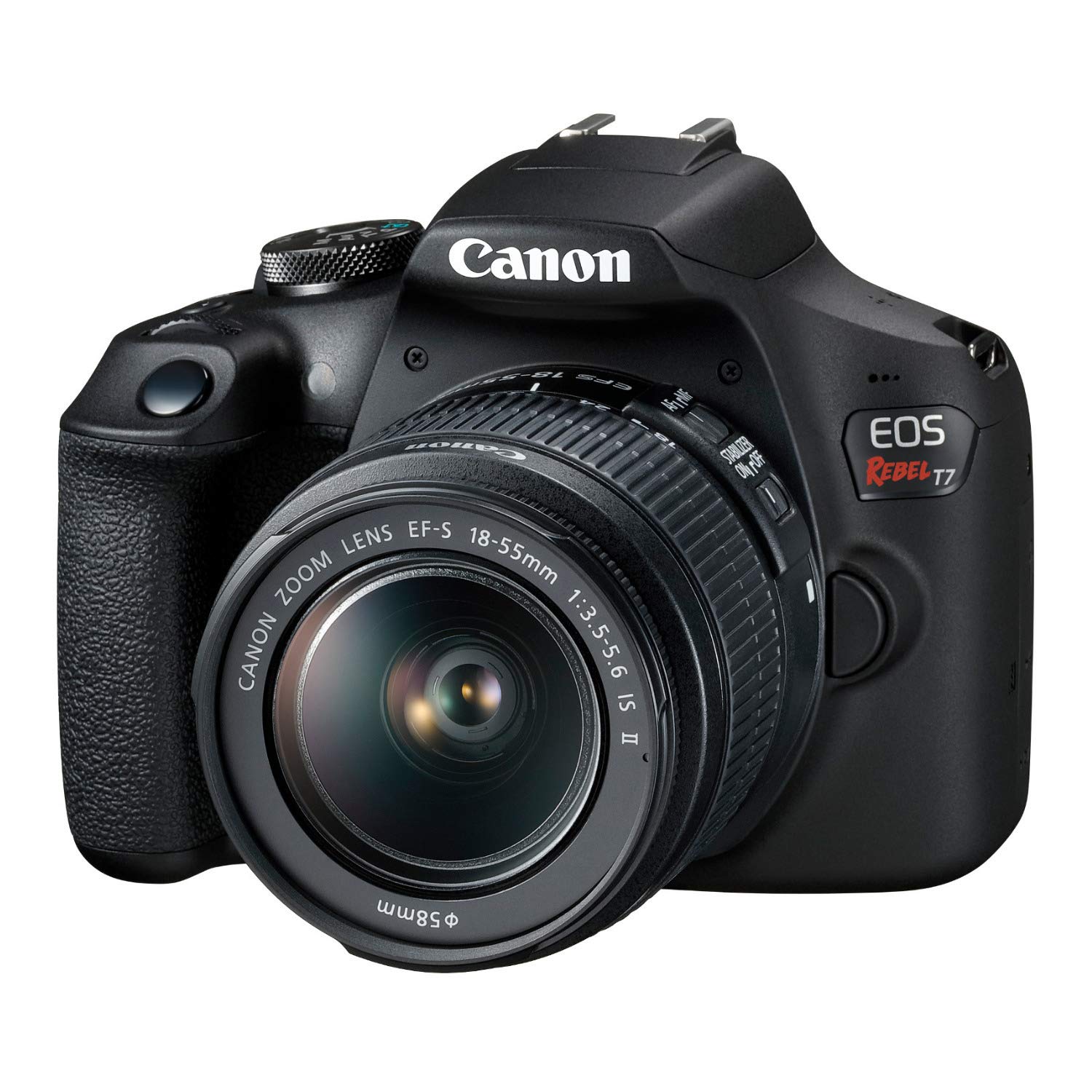Foto 2 | Cámara Réflex Digital Canon Eos Rebel T7 De 24 1 Mp Con Lente De 18-55 Mm - Venta Internacional.