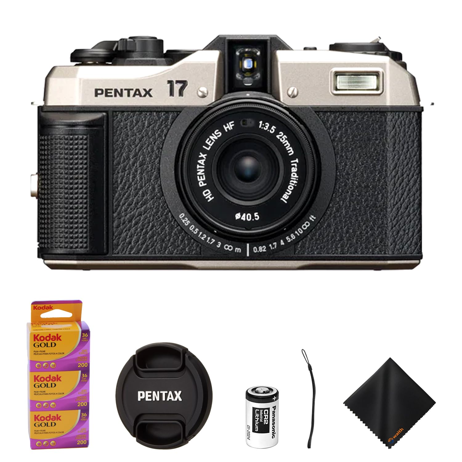 Foto 2 pulgar | Cámara De Cine Pentax 17 Compacta De Medio Fotograma Con Lente F3.5 De 25 Mm - Venta Internacional.