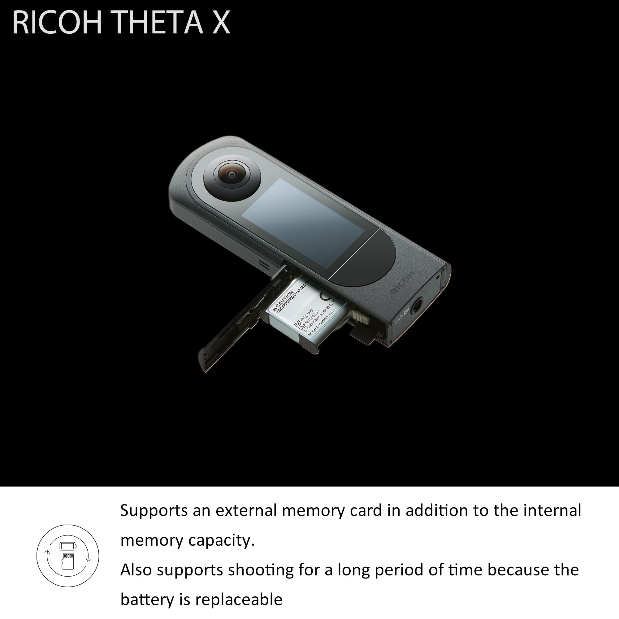 Foto 5 pulgar | Cámara De 360° Ricoh Theta X 11k  Vídeo De Alta Resolución De 60 Mp Y 5 7 K - Venta Internacional.