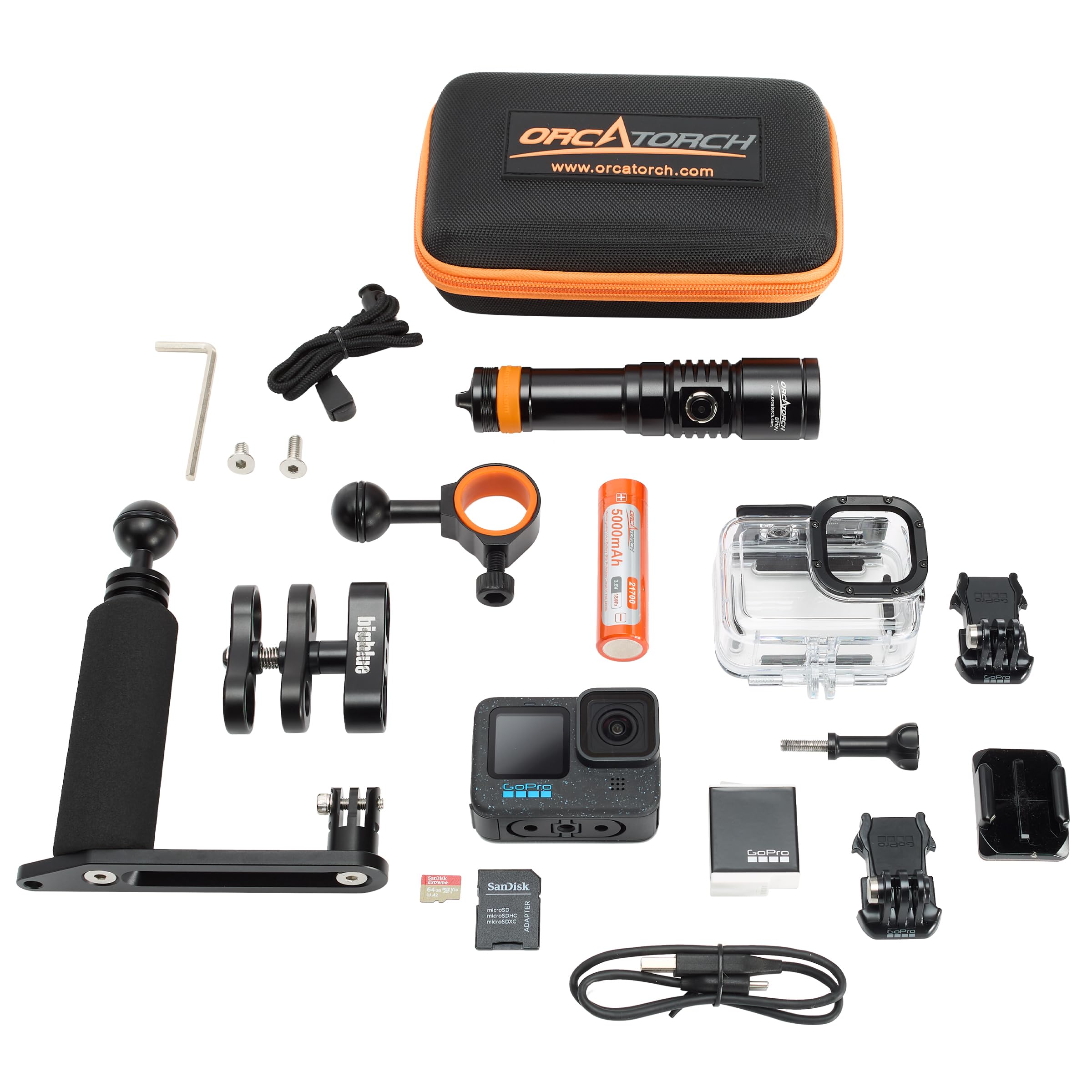 Cámara De Acción Gopro Hero12 Waterproof 5.3k60 Uhd Video - Venta Internacional.