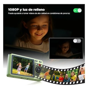 Foto 4 | Cámara Digital 50mp 2k Autofoco Principiante +32gb Verde