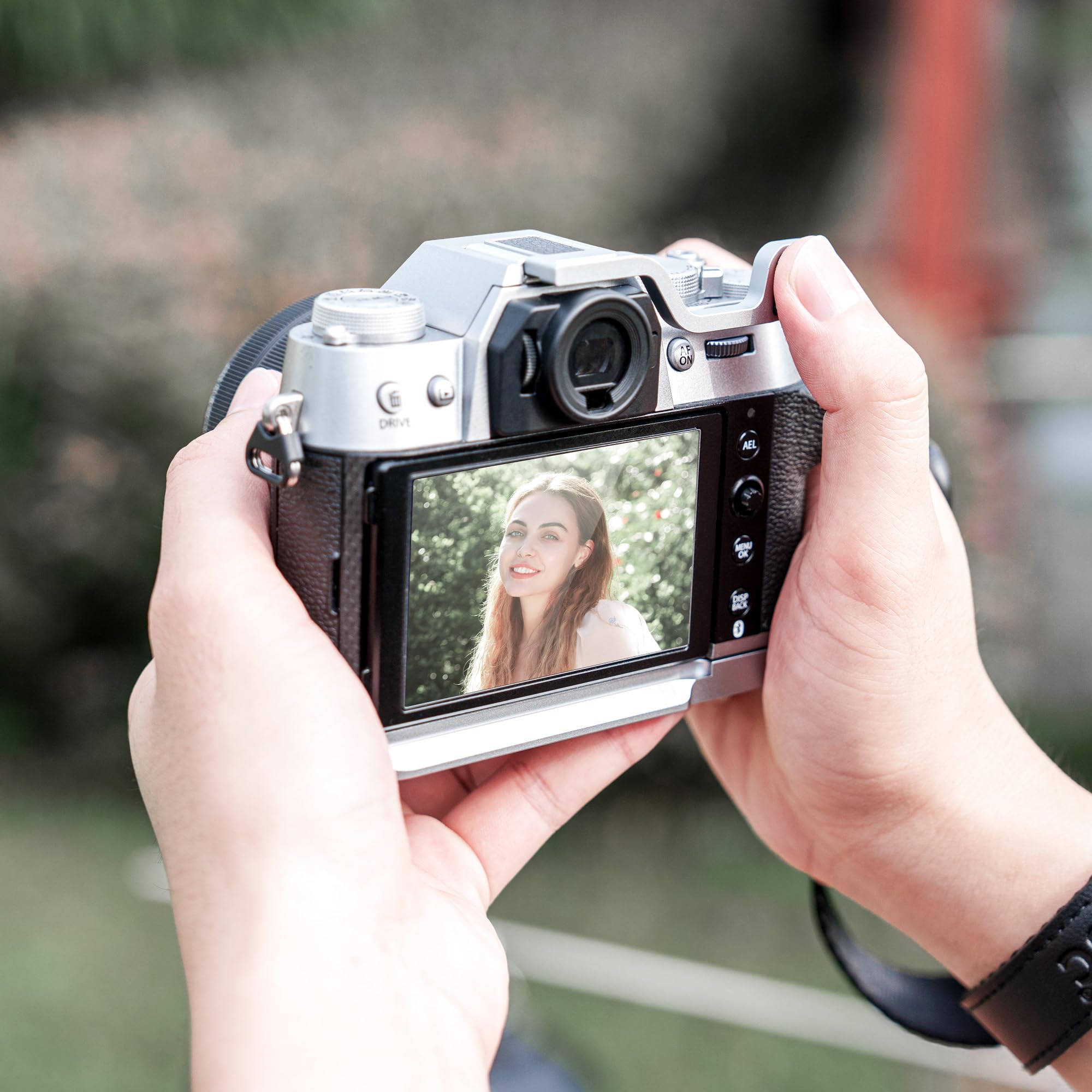 Foto 7 | Empuñadura Con El Pulgar Hacia Arriba Jjc X-t50 Para Cámara Fujifilm Fuji X-t50  Color Plateado - Venta Internacional.