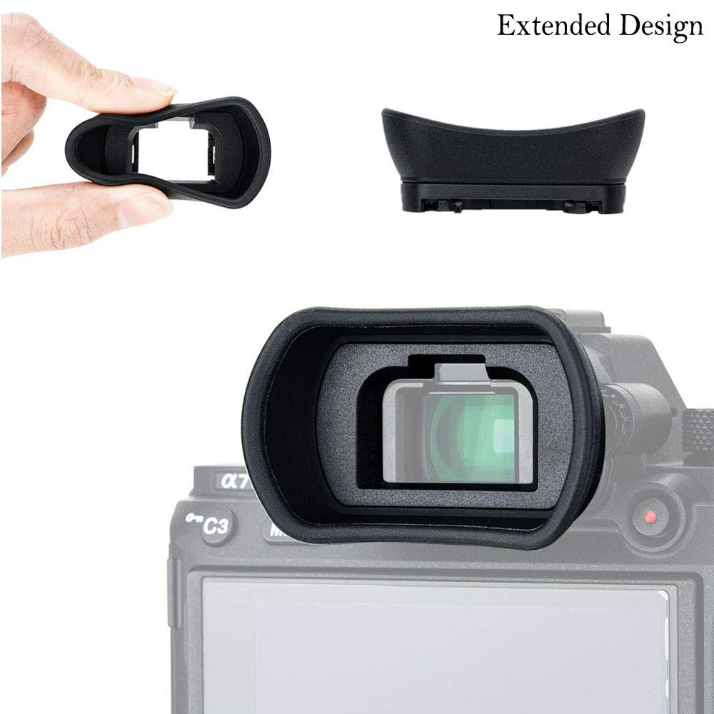 Foto 5 pulgar | Eyepiece Eyepiece Eyeshade  2 Paquetes  Para Sony A7iii A7ii A7 A7r Iv - Venta Internacional.