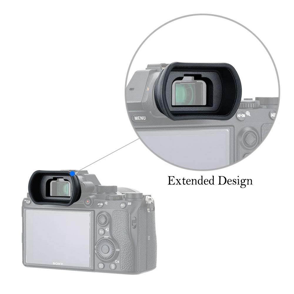 Foto 6 pulgar | Eyepiece Eyepiece Eyeshade  2 Paquetes  Para Sony A7iii A7ii A7 A7r Iv - Venta Internacional.