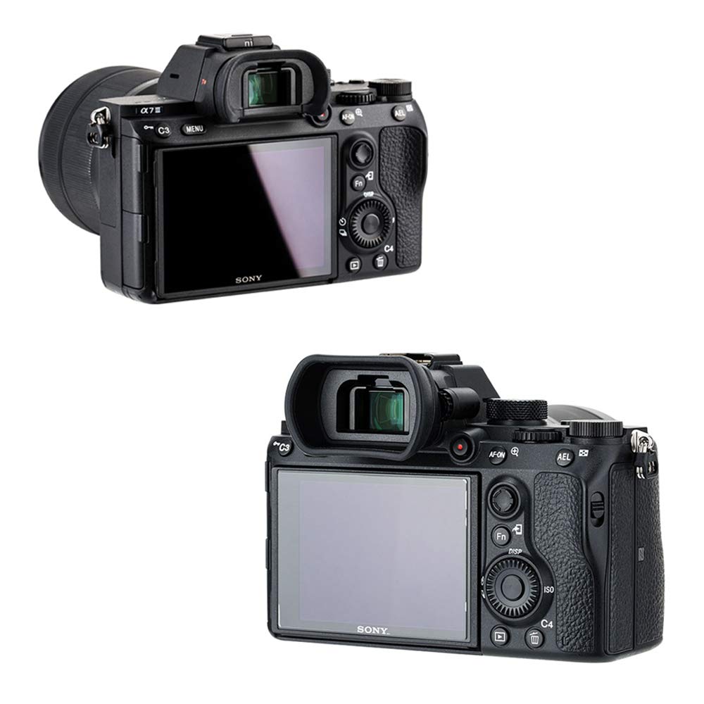 Foto 7 pulgar | Eyepiece Eyepiece Eyeshade  2 Paquetes  Para Sony A7iii A7ii A7 A7r Iv - Venta Internacional.