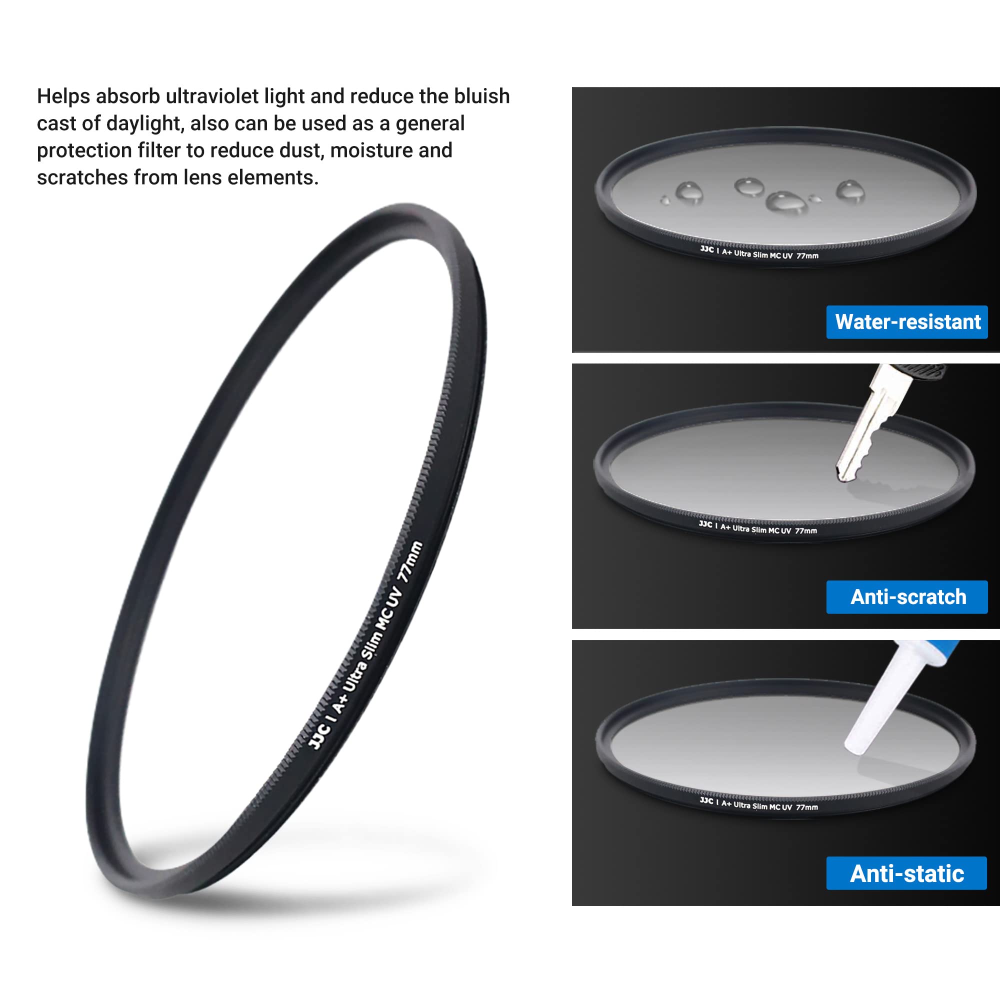 Foto 5 pulgar | Filtro Uv Jjc Multicapa De 46 Mm Para Nikon Z50 Ii Z50ii Z50 Z30 - Venta Internacional.