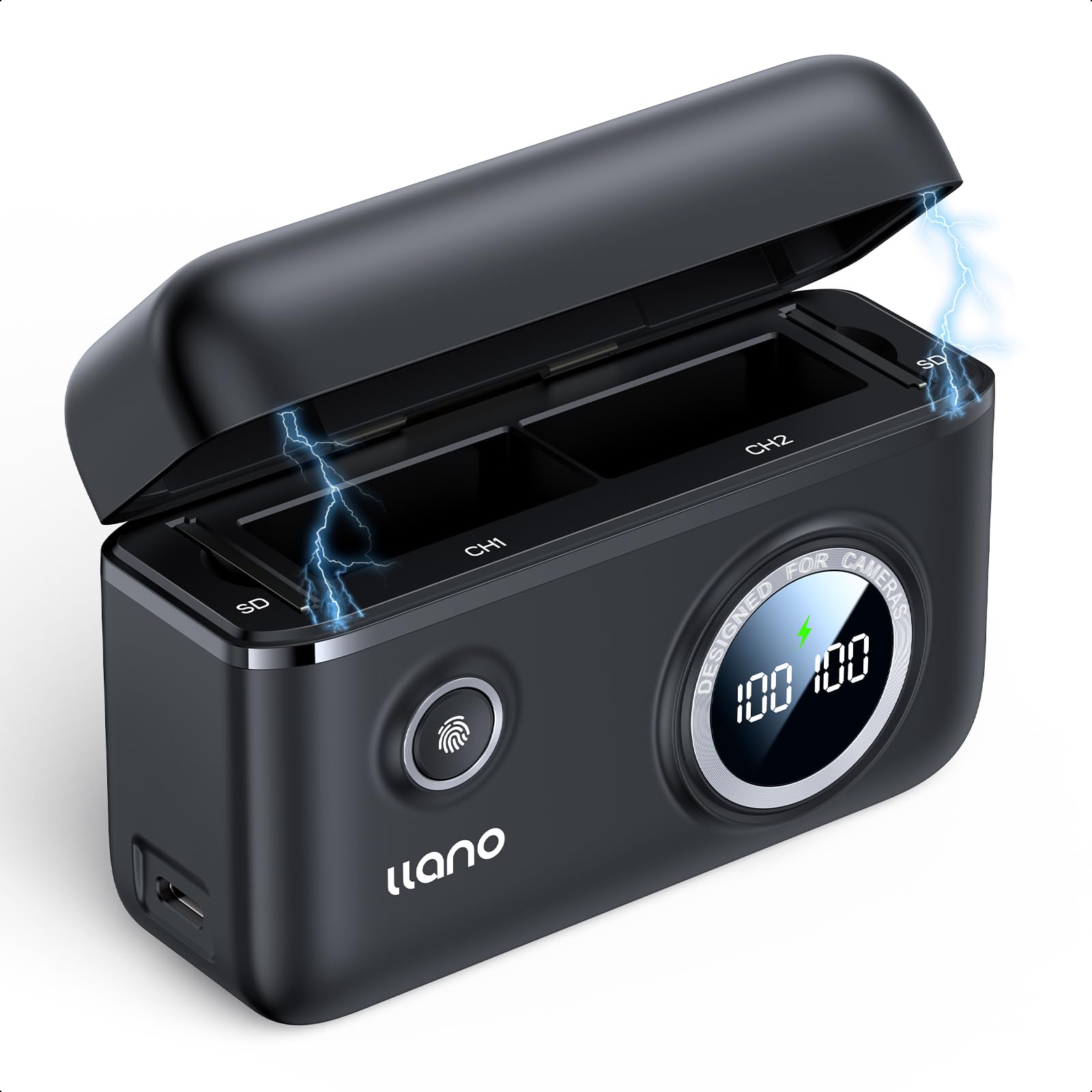 Foto 2 pulgar | Cargador De Batería Para Cámara Llano Np-w126s 18w Fast Dual Usb C - Venta Internacional.