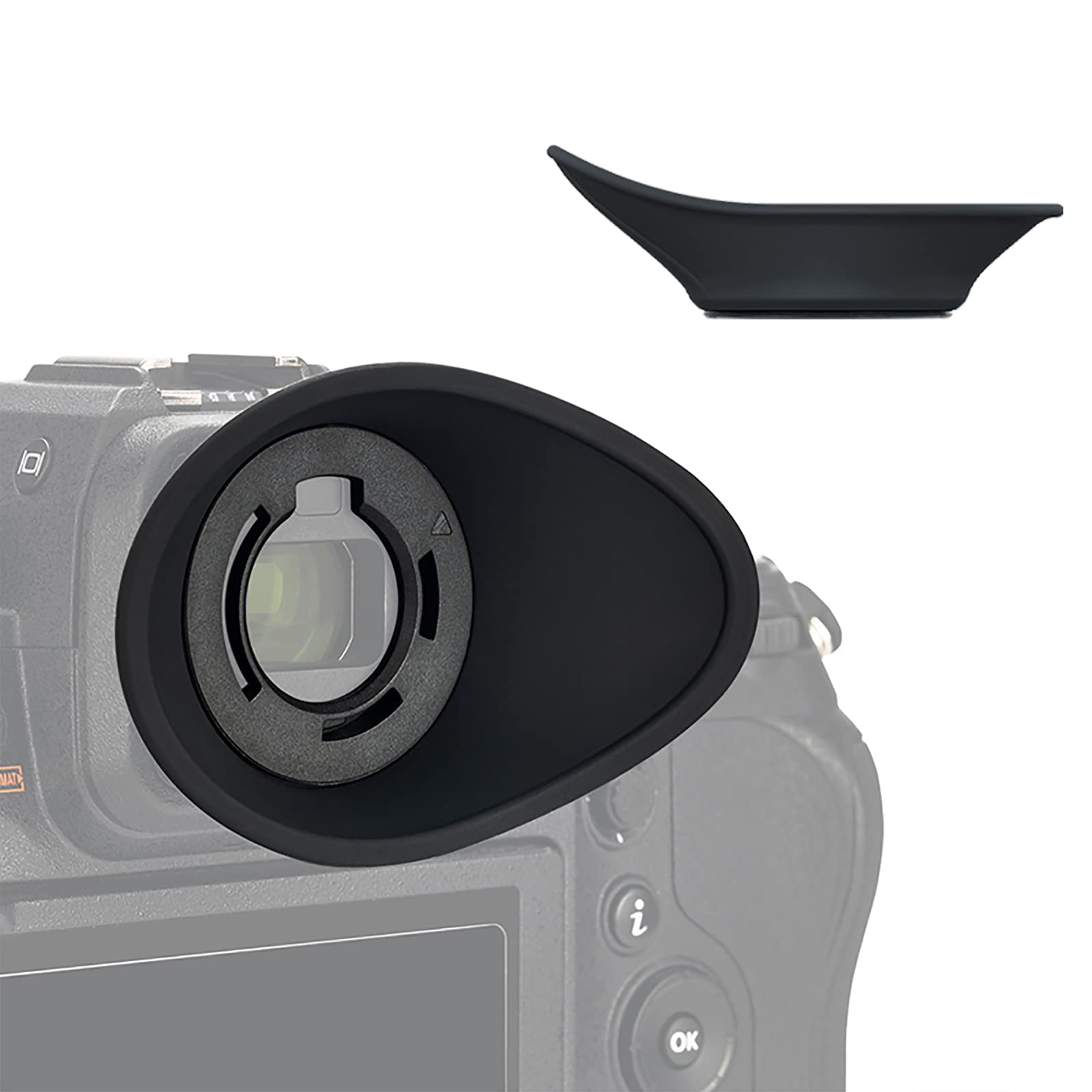 Foto 1 | [eye Cup] Vaso Ocular Jjc Z9 Z8 Zf De Silicona Para Nikon Z8 Z9 Zf - Venta Internacional.