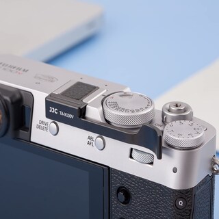 Foto 2 | Empuñadura Metálica Jjc Deluxe Con El Pulgar Hacia Arriba Para Fujifilm X100vi/x-e4 Color Negro - Venta Internacional.