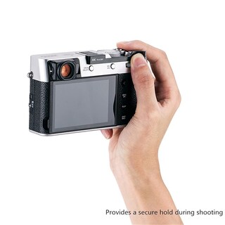 Foto 4 | Empuñadura Metálica Jjc Deluxe Con El Pulgar Hacia Arriba Para Fujifilm X100vi/x-e4 Color Negro - Venta Internacional.