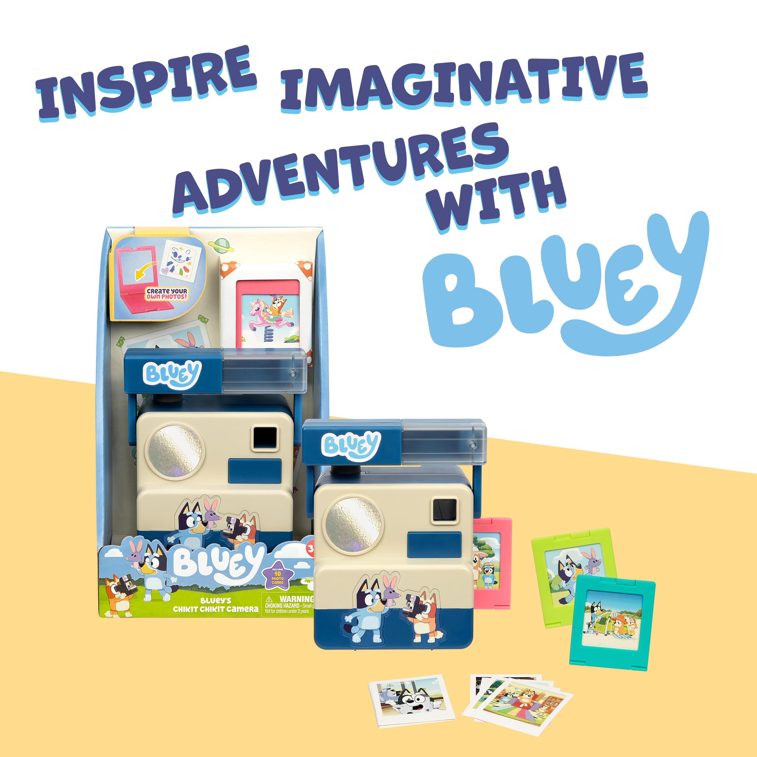Foto 7 pulgar | Cámara De Simulación Bluey Chikit Chikit Para Niños Con Accesorios - Venta Internacional.