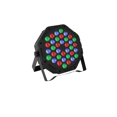 Cañón De Leds Para Audio Rítmico 36x1 Multicolor