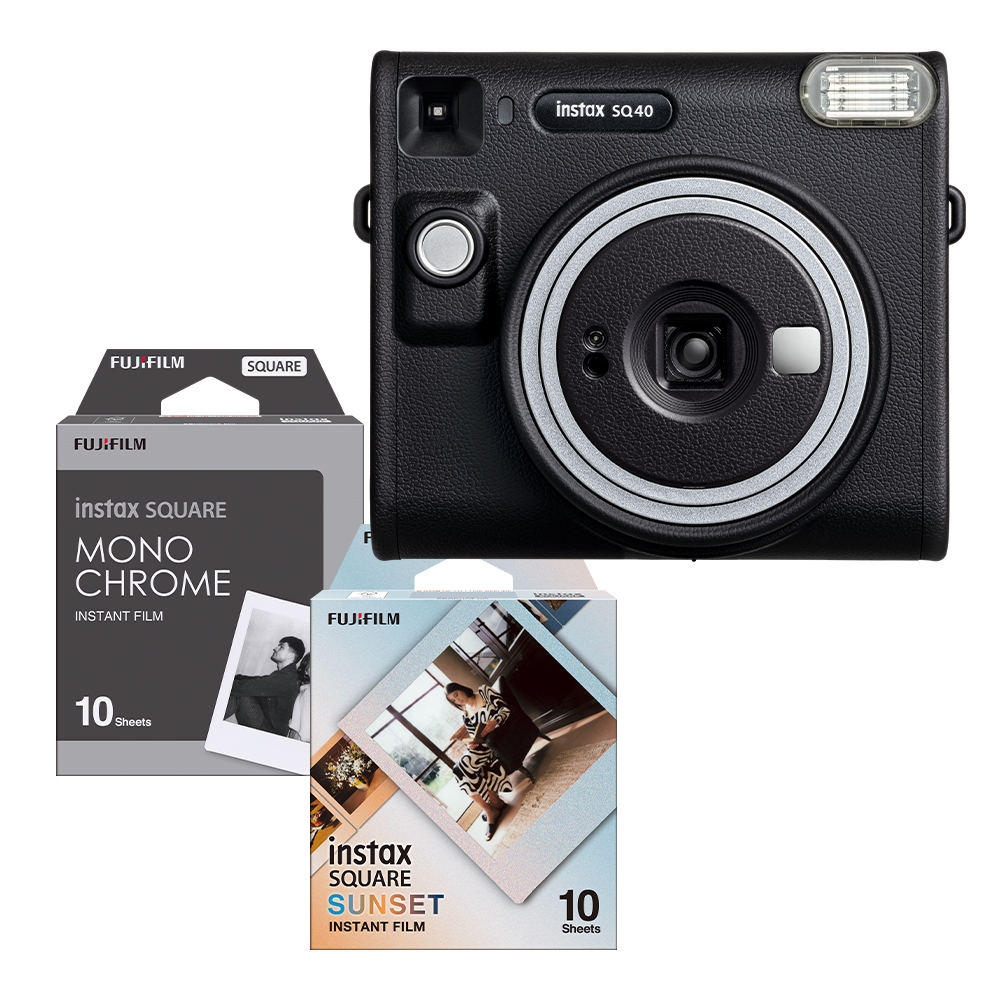 Paquete Instax Square Sq40 + Pelicula Especial