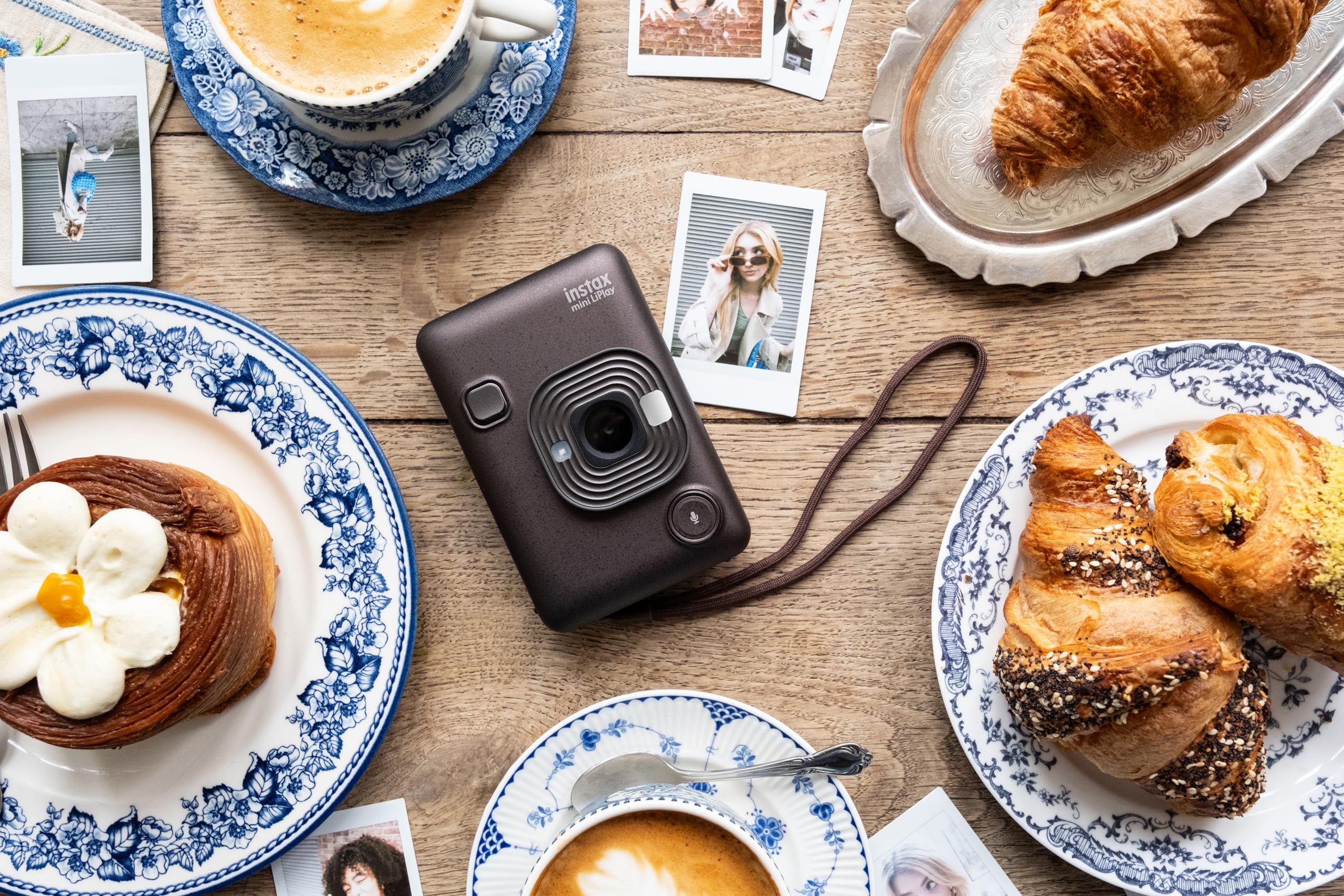 Foto 7 | Cámara Fujifilm Instax Mini Liplay Hybrid Deep Bronze - Venta Internacional.