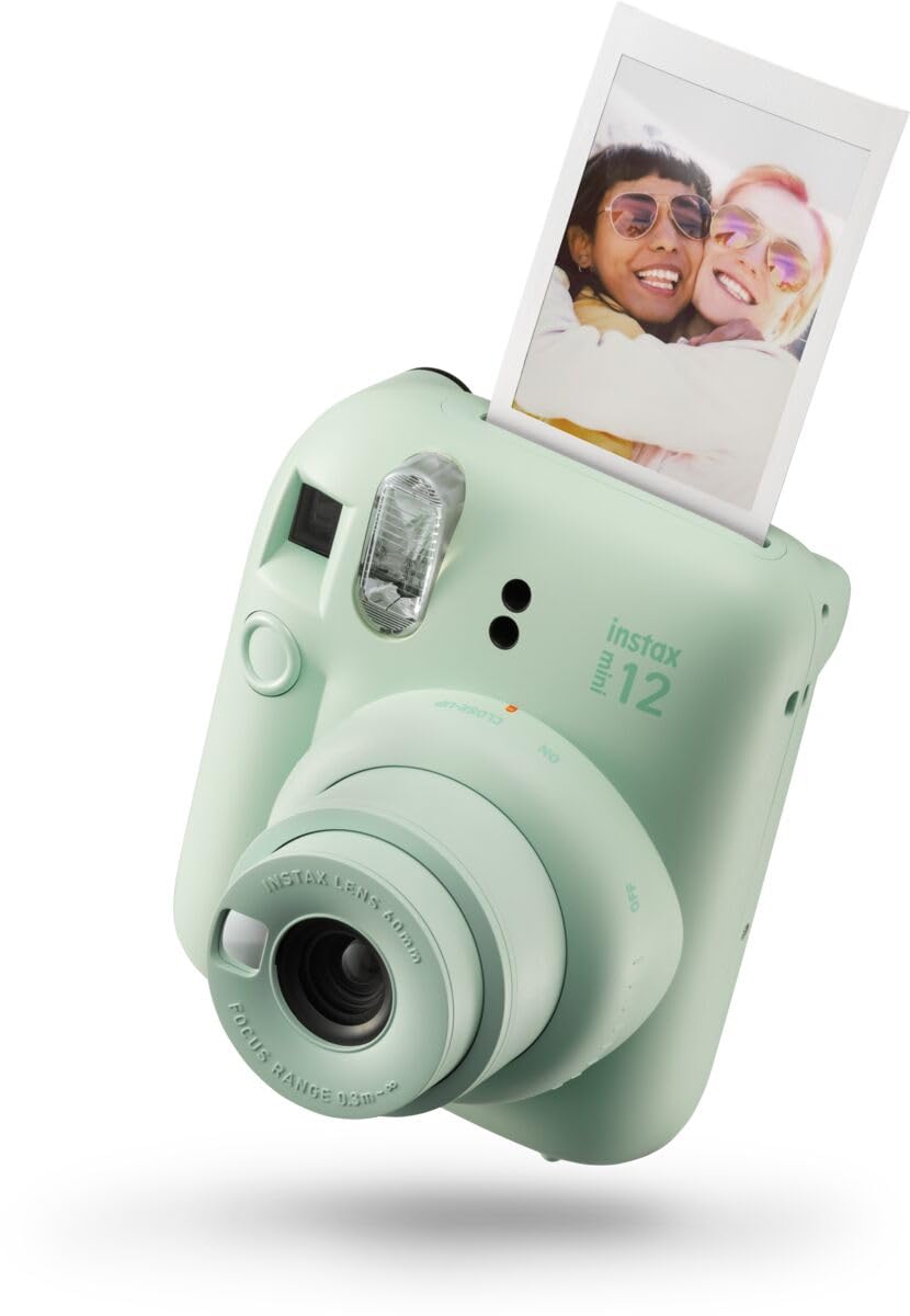 Foto 5 pulgar | Cámara De Película Instantánea Fujifilm Instax Mini 12 Verde Menta - Venta Internacional.