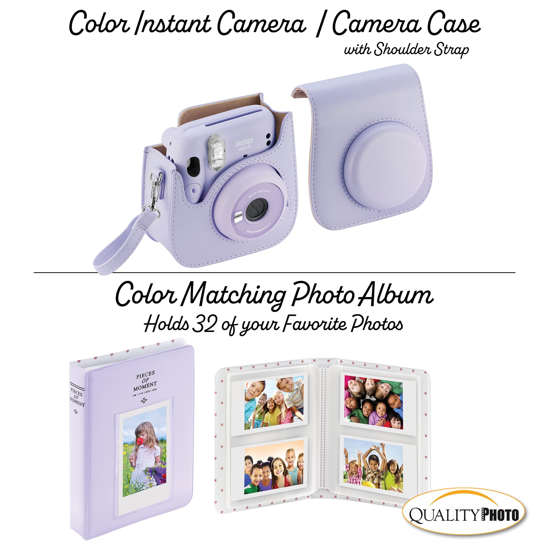 Foto 5 pulgar | Cámara Instantánea Fujifilm Instax Mini 11 Con 40 Películas Y Paquete - Venta Internacional.