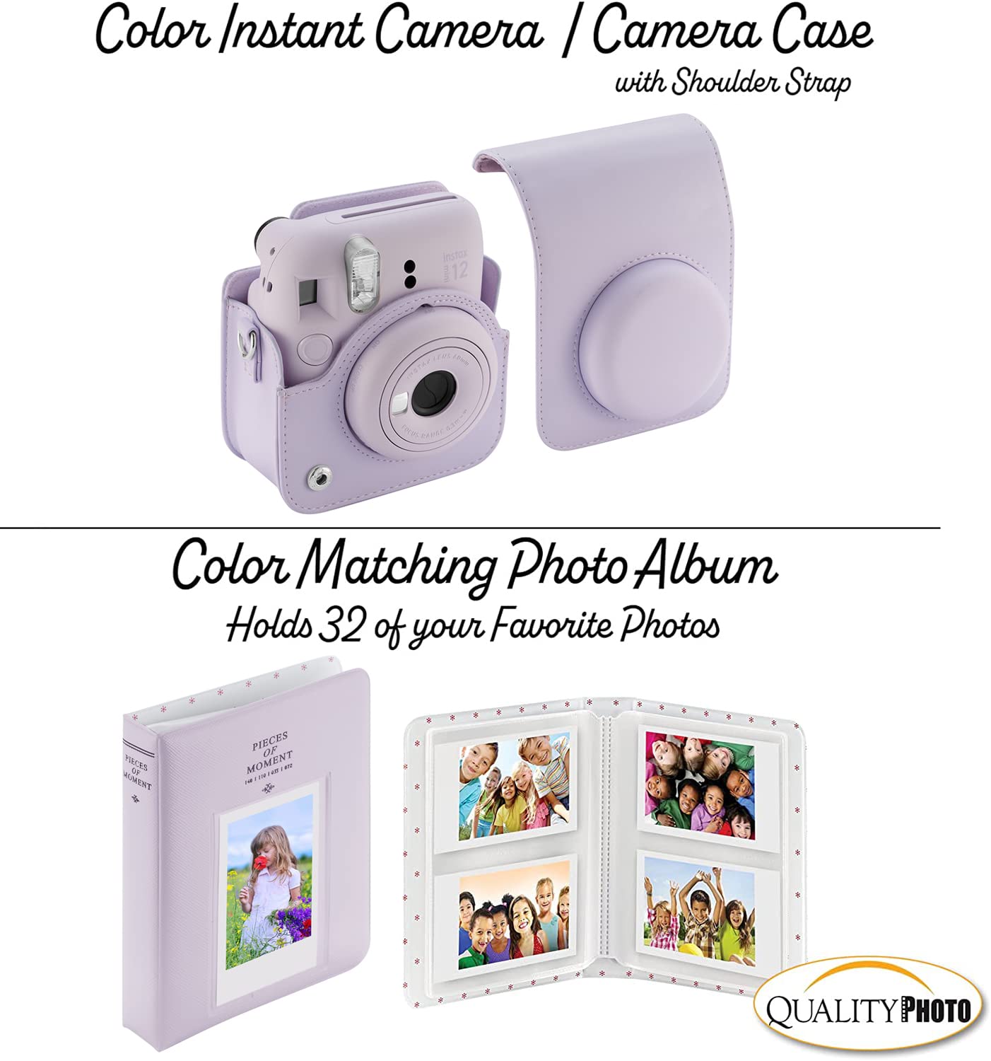 Foto 5 pulgar | Cámara Fujifilm Instax Mini 12 Con Funda, 20 Películas Y Acceso. - Venta Internacional.