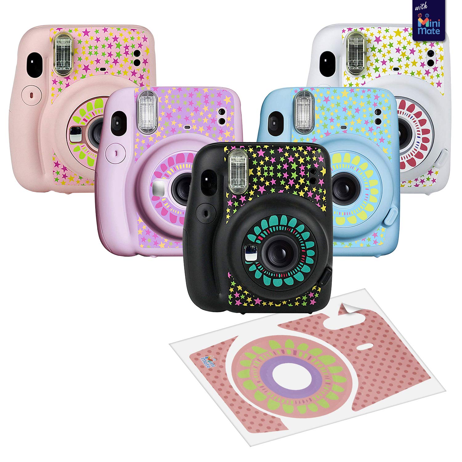 Foto 4 | Cámara Fujifilm Instax Mini 11 Ice White Con Accesorios - Venta Internacional.