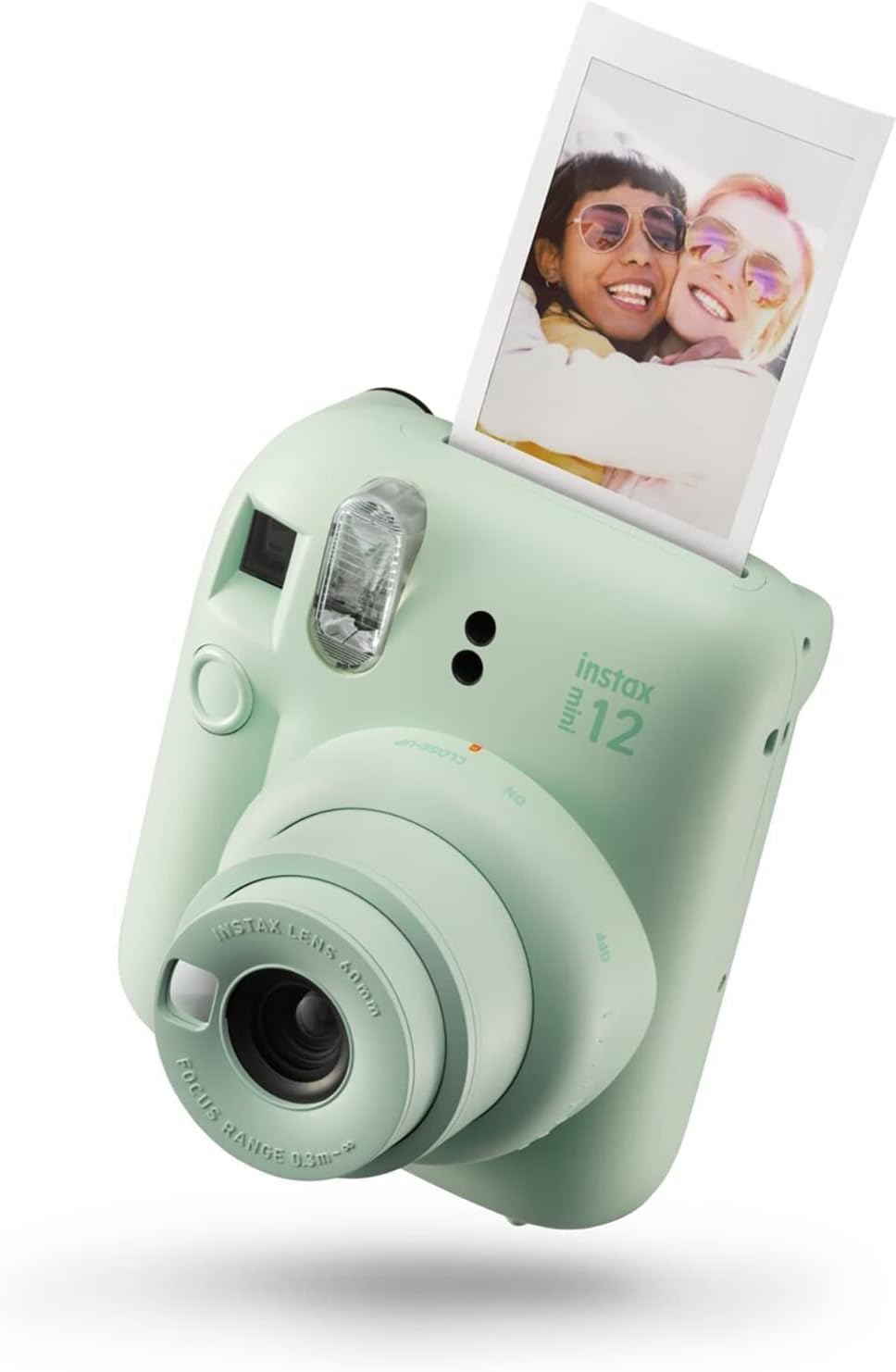 Foto 2 | Cámara Instantánea Fujifilm Instax Mini 12 Verde Menta Con Películas - Venta Internacional.