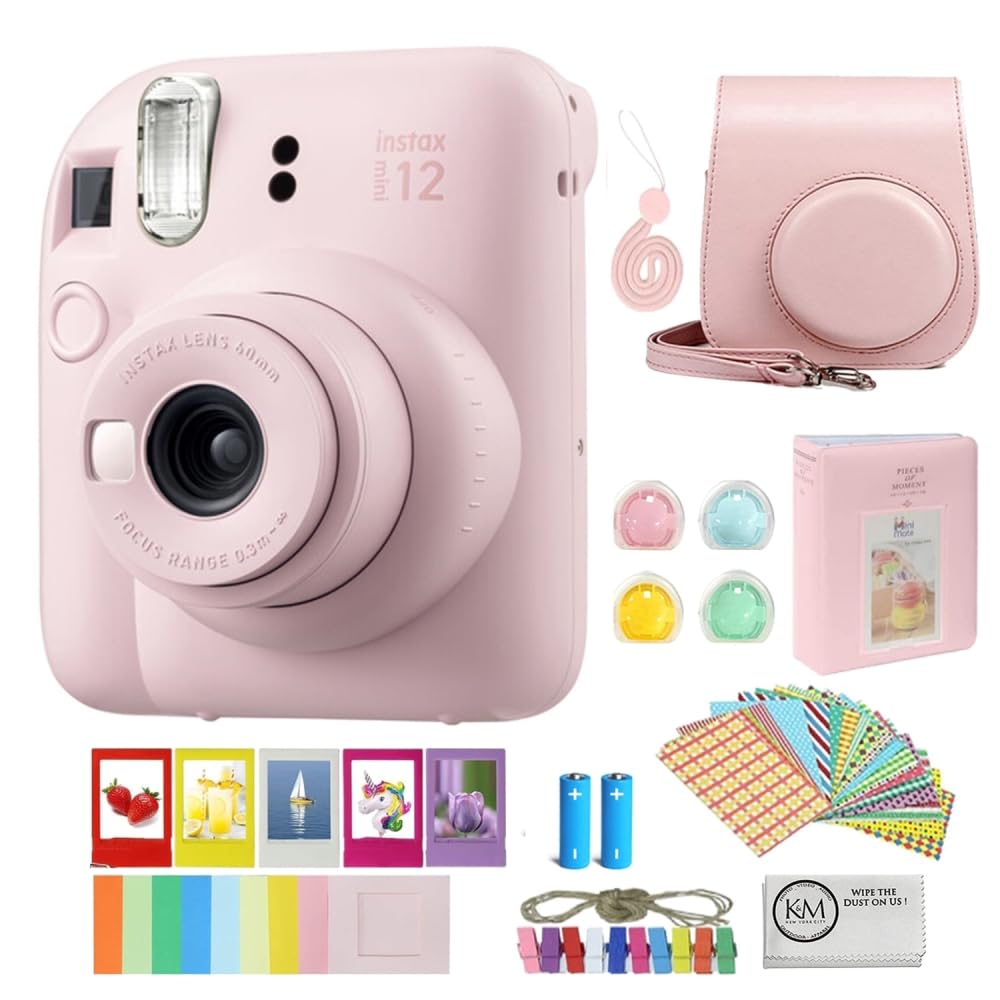 Foto 2 pulgar | Cámara De Película Instantánea Fujifilm Instax Mini 12 Blossom Pink - Venta Internacional.