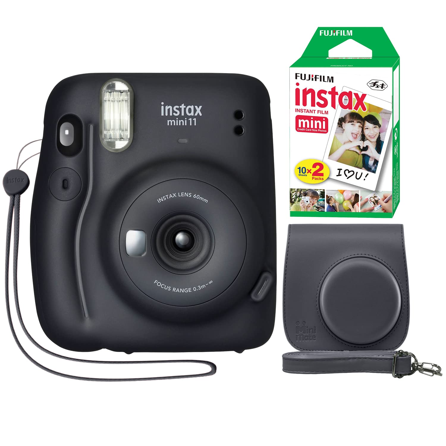 Foto 2 pulgar | Cámara Instantánea Fujifilm Instax Mini 11 Gris Carbón - Venta Internacional.