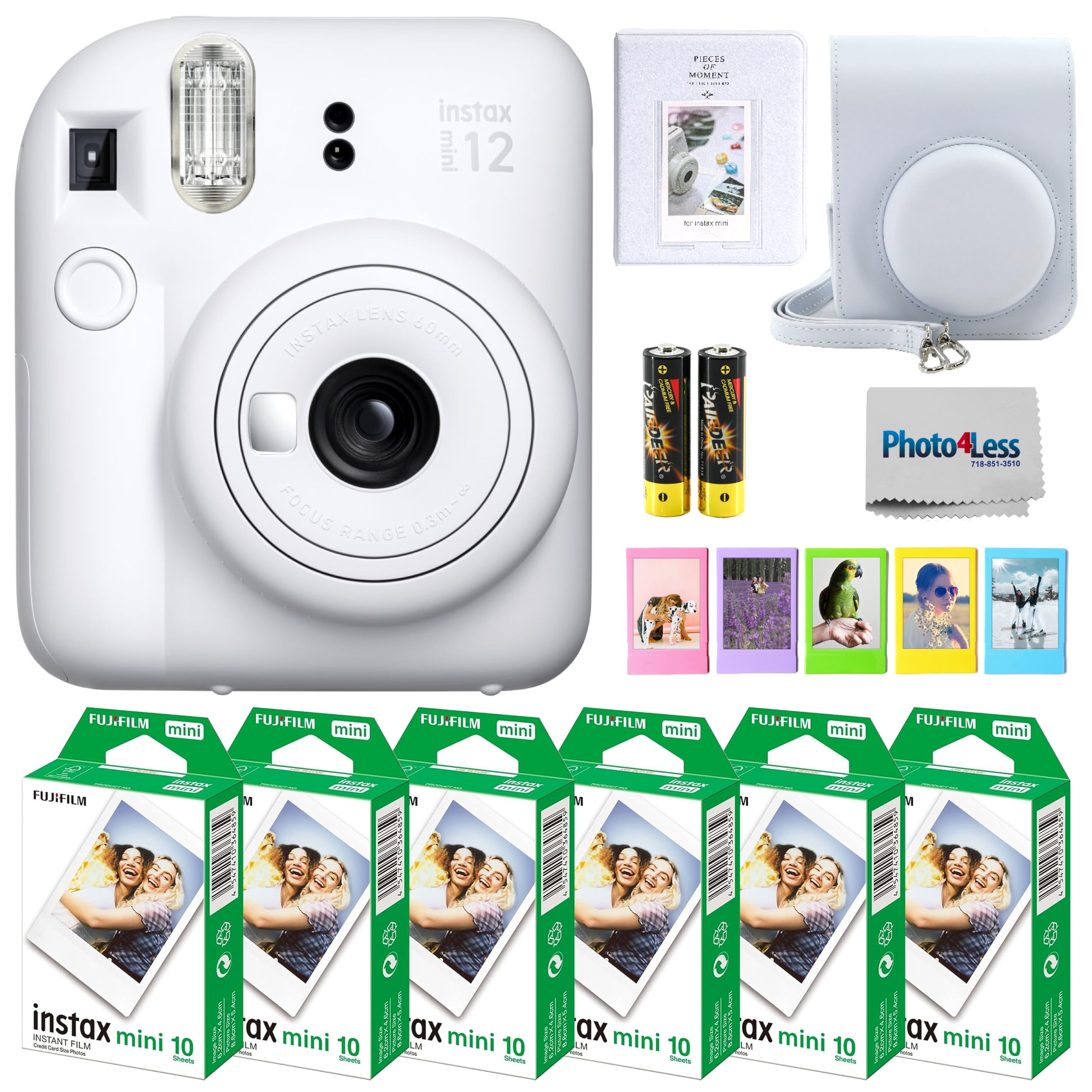 Foto 2 pulgar | Cámara Instantánea Fujifilm Instax Mini 12 Con Película Y Accesorios - Venta Internacional.