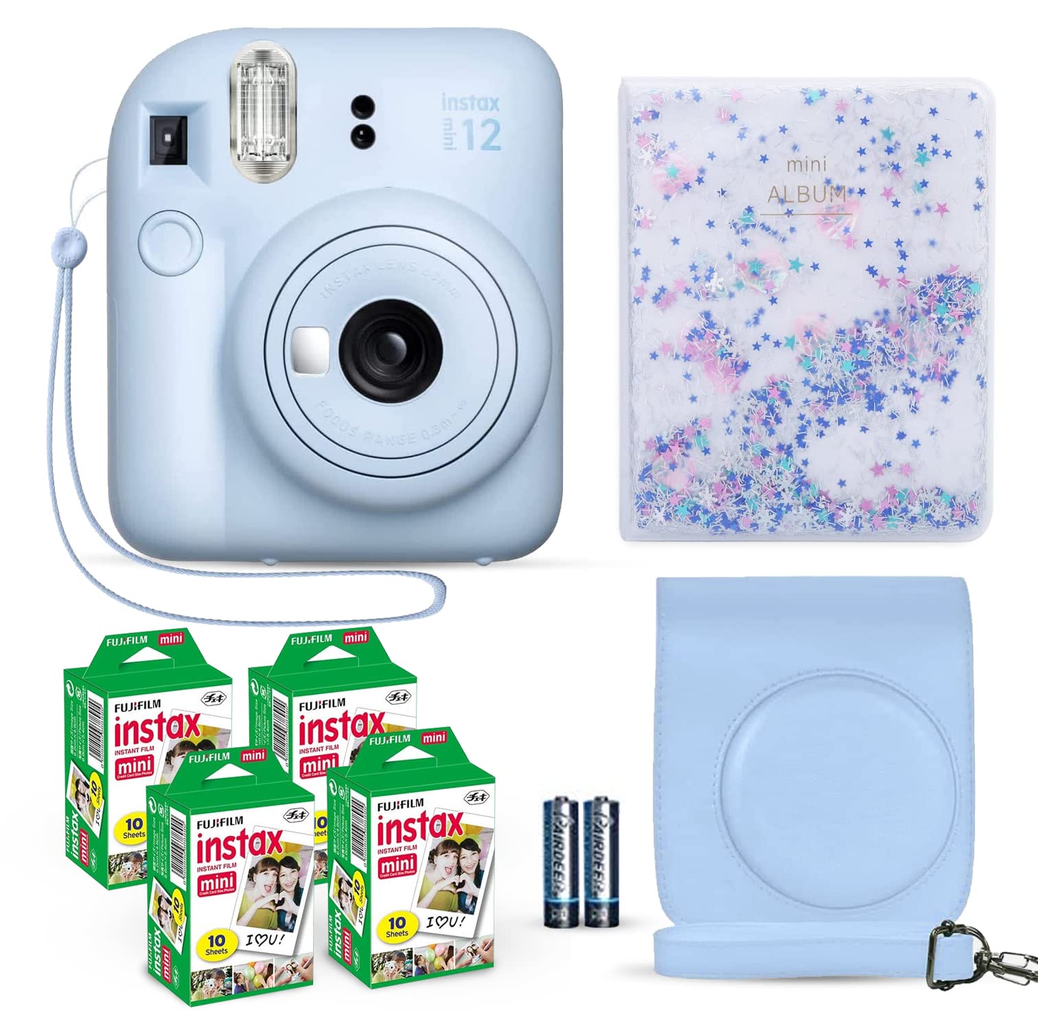 Foto 2 pulgar | Cámara Instantánea Fujifilm Instax Mini 12 Azul Pastel Con Película - Venta Internacional.