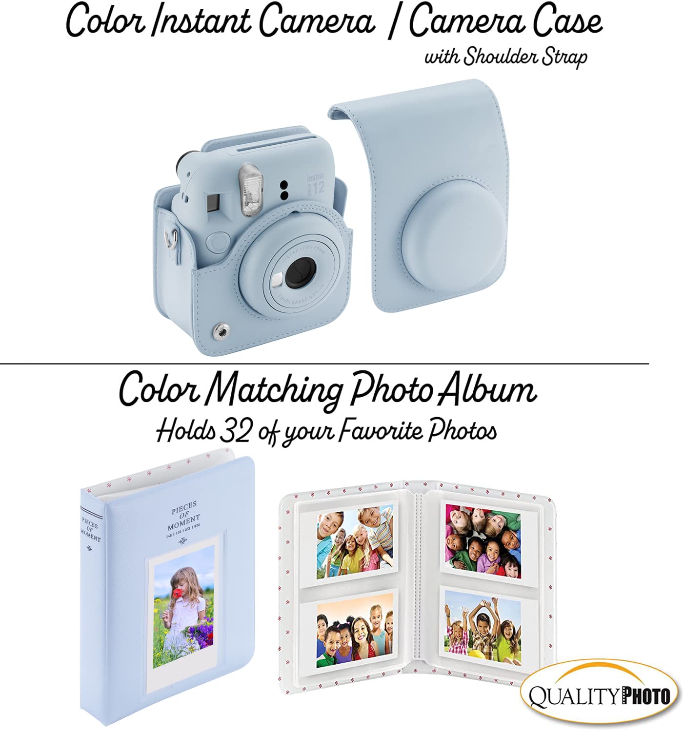 Foto 5 pulgar | Cámara Instantánea Fujifilm Instax Mini 12 Con 60 Películas Y Funda - Venta Internacional.